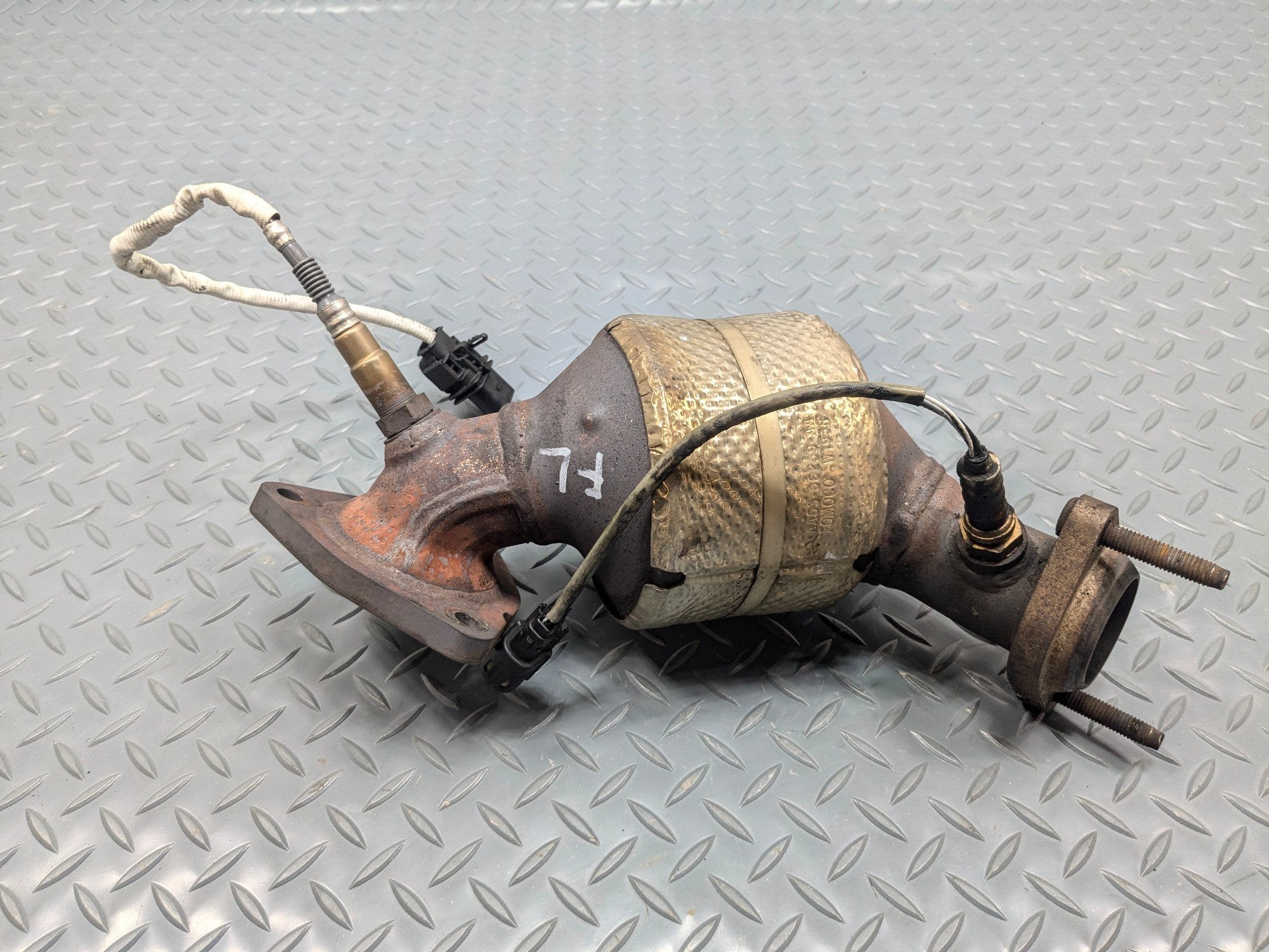 2009 - 2012 OEM FORD FLEX REAR LEFT SIDE EXHAUST MANIFOLD DOWNPIPE