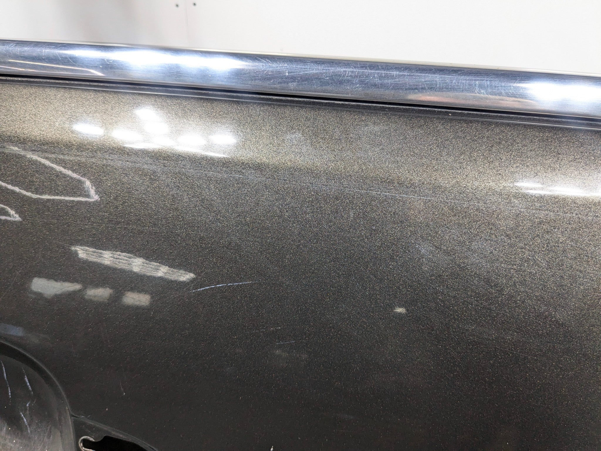 2009 - 2012 OEM FORD FLEX REAR RIGHT PASSENGER SIDE DOOR SHELL PANEL GRAY
