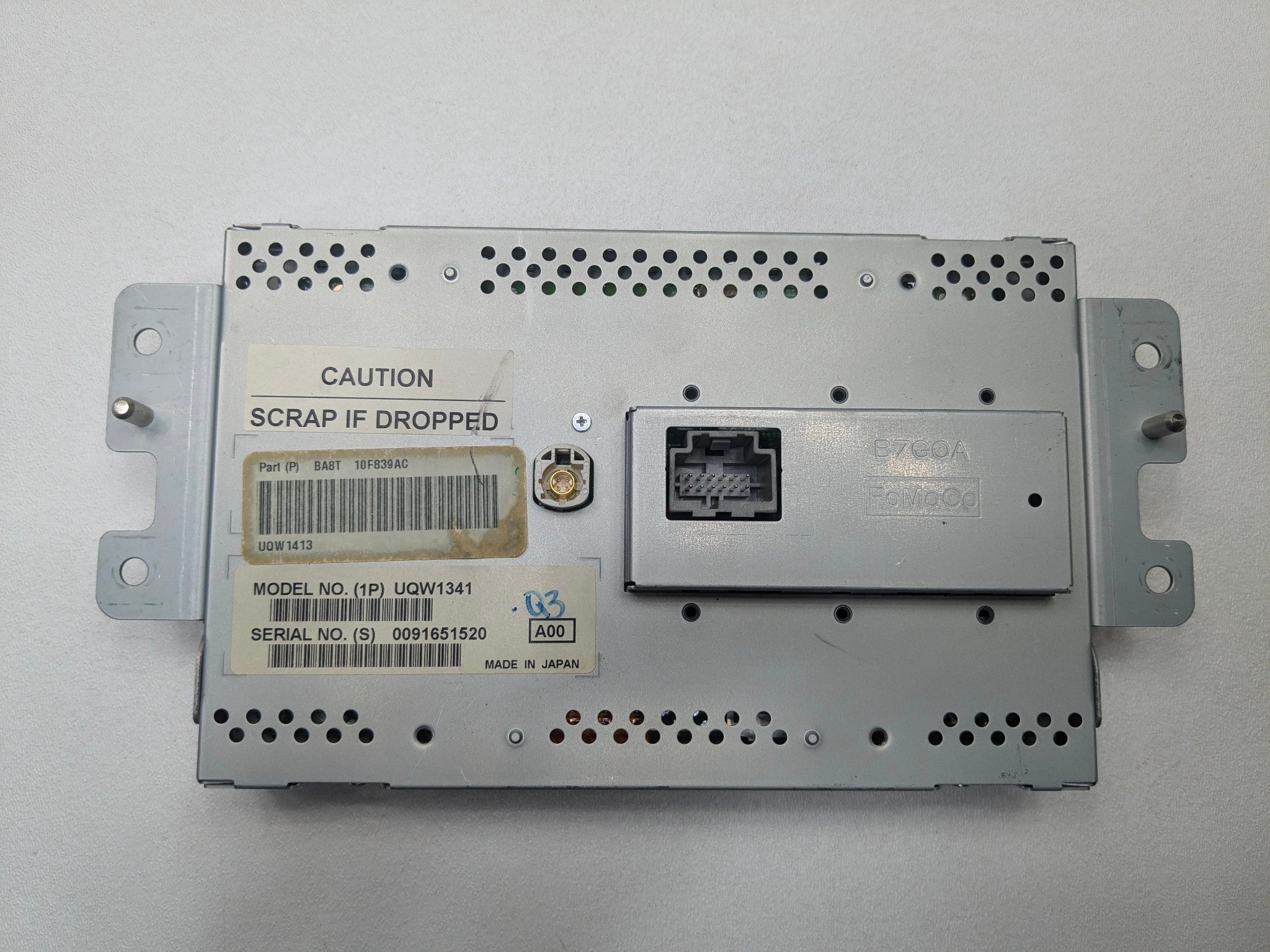 2009 - 2012 OEM FORD FLEX RADIO GPS NAVIGATION DISPLAY TV TOUCH SCREEN
