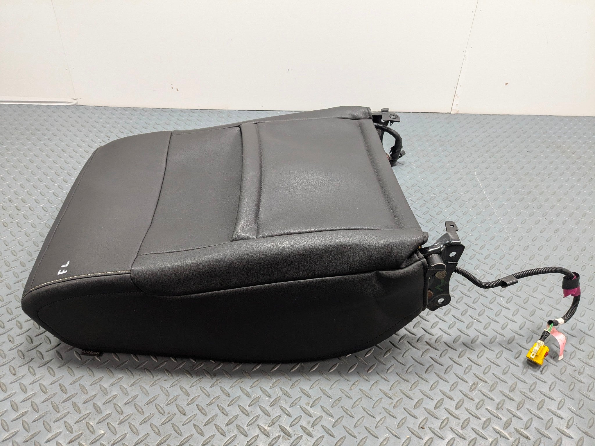 09 - 12 OEM FORD FLEX FRONT LEFT DRIVER SIDE UPPER SEAT CUSHION LEATHER BLACK