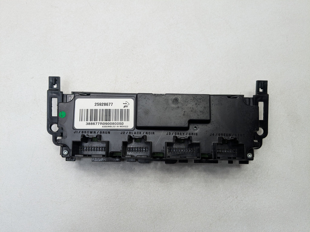 08 - 09 OEM CHEVROLET TAHOE HYBRID DASH MOUNTED AC HEATER TEMPERATURE CONTROL