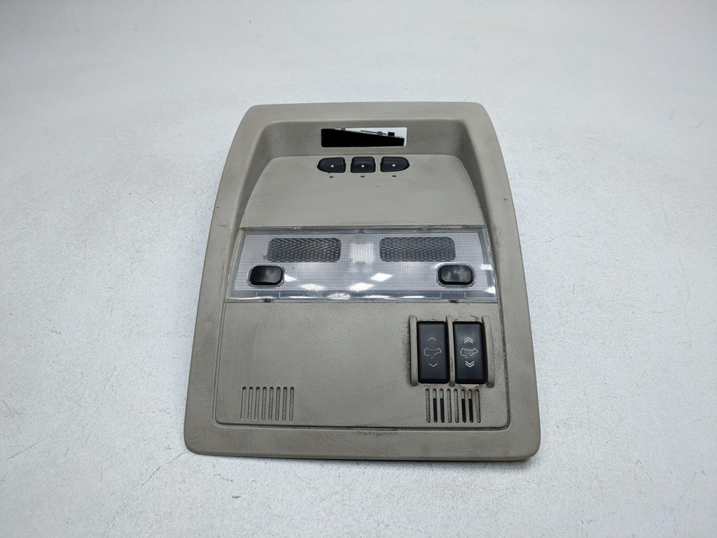 08 - 09 OEM CHEVROLET TAHOE HYBRID OVERHEAD ROOF MOUNTED CONSOLE DOME LIGHT GRAY