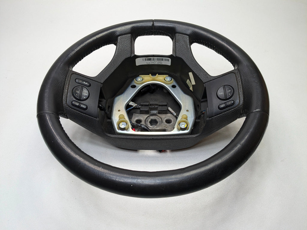 2006 - 2010 OEM FORD EXPLORER STEERING WHEEL WITH RADIO CONTROL SWITCHES BLACK