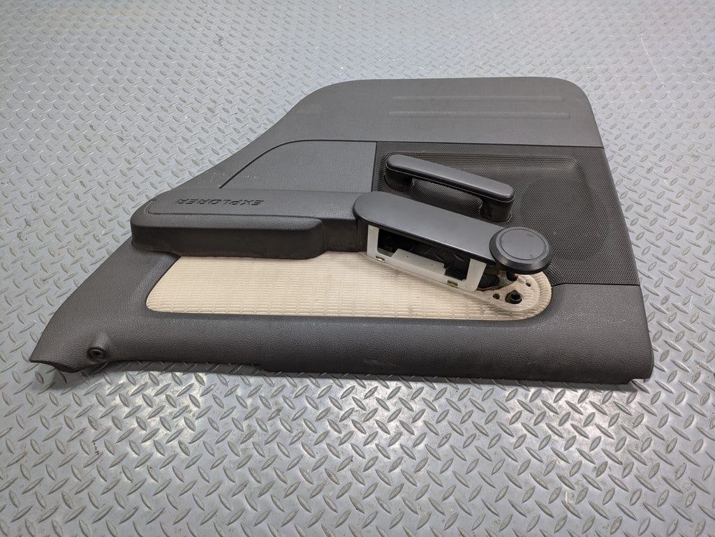 2006 - 2010 OEM FORD EXPLORER REAR RIGHT PASSENGER SIDE INTERIOR DOOR TRIM PANEL