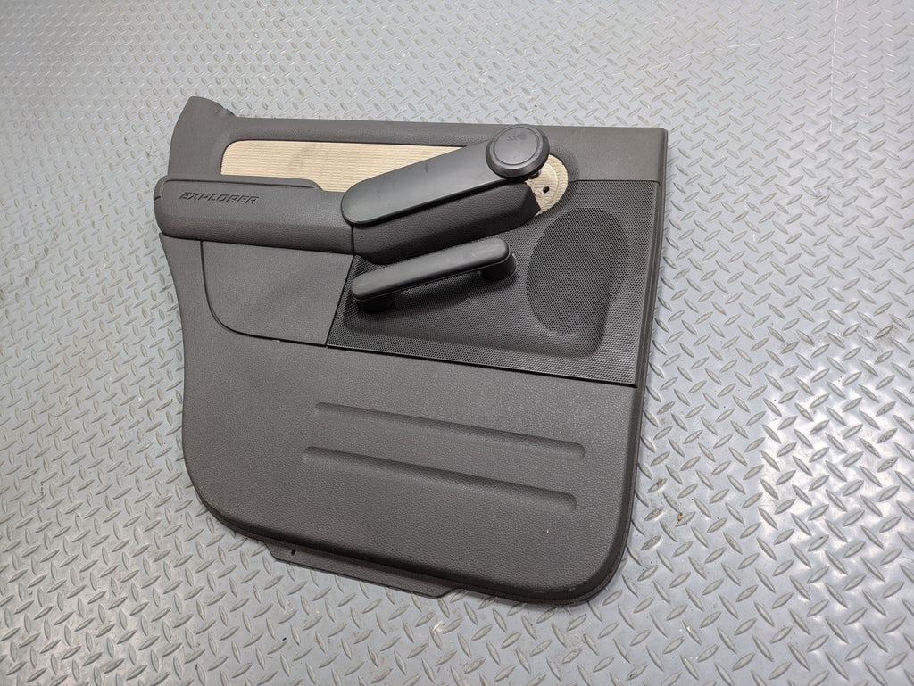 2006 - 2010 OEM FORD EXPLORER REAR LEFT DRIVER SIDE INTERIOR DOOR TRIM PANEL