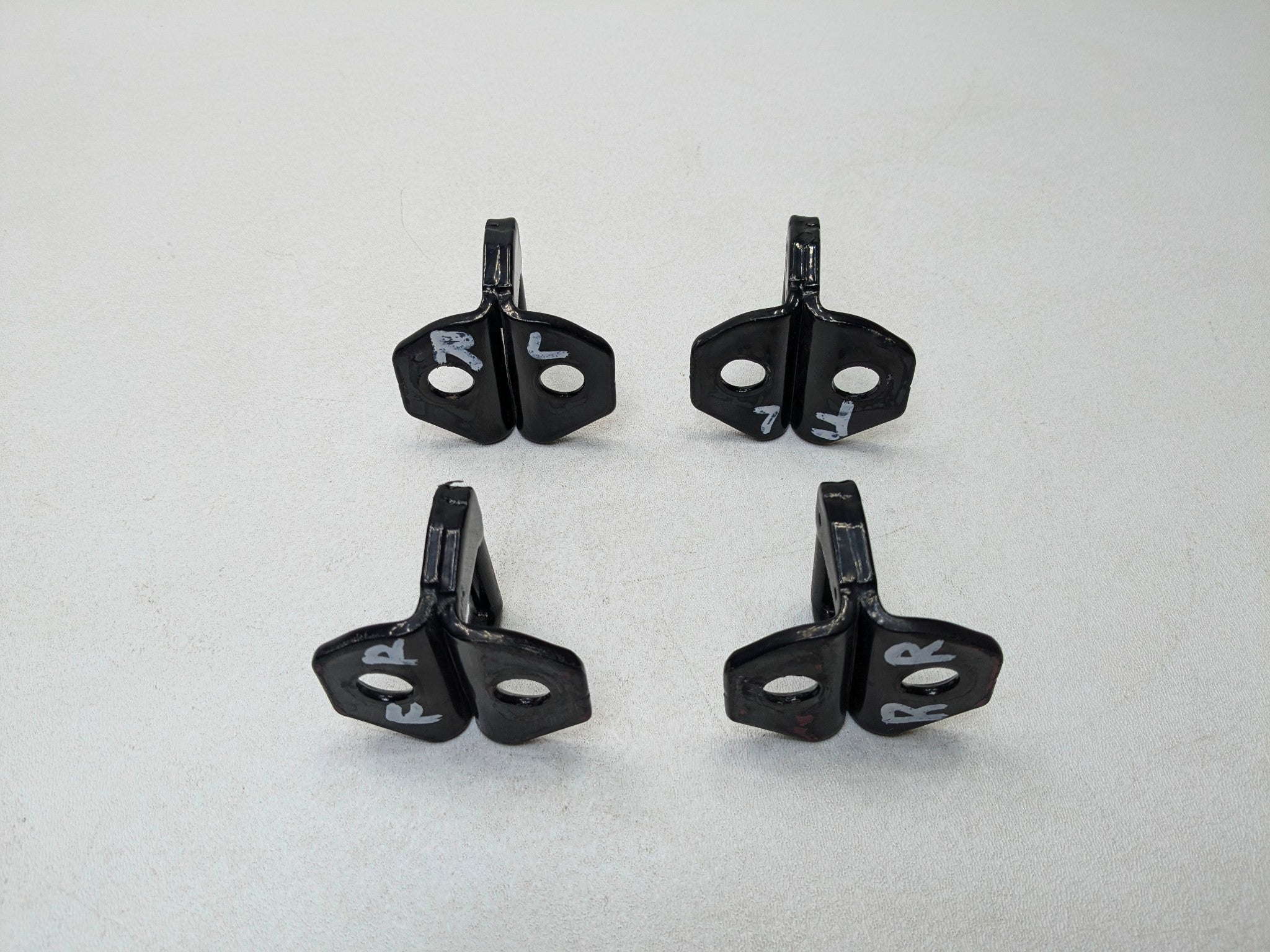 2006 - 2010 OEM FORD EXPLORER FRONT AND REAR DOOR LOCK STRIKER PLATE SET