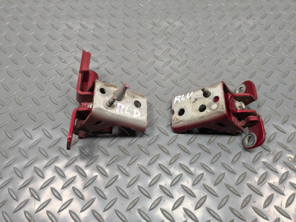 06 - 10 OEM FORD EXPLORER REAR LEFT DRIVER SIDE UPPER AND LOWER DOOR HINGE SET