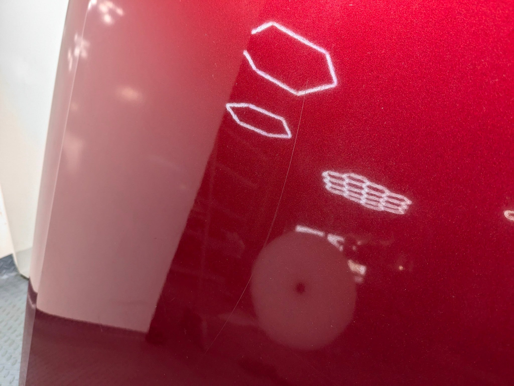 2006 - 2010 OEM FORD EXPLORER FRONT HOOD BONNET SHELL PANEL ASSEMBLY RED