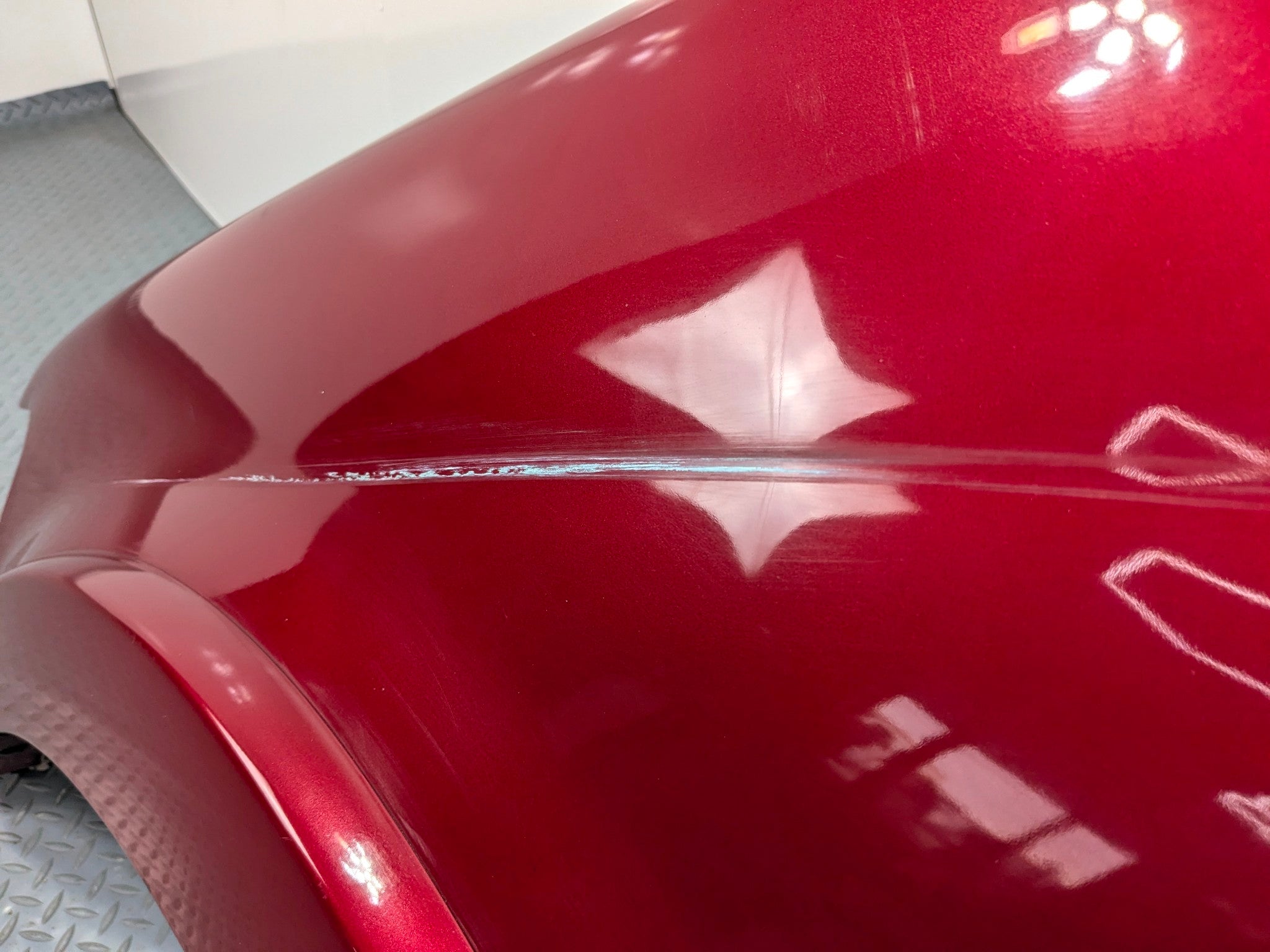 2006 - 2010 OEM FORD EXPLORER FRONT LEFT DRIVER SIDE FENDER COVER PANEL RED