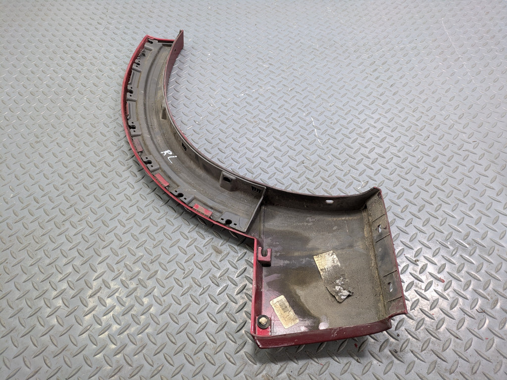 2006 - 2010 OEM FORD EXPLORER REAR LEFT SIDE FENDER FLARE BODY MOLDING TRIM RED