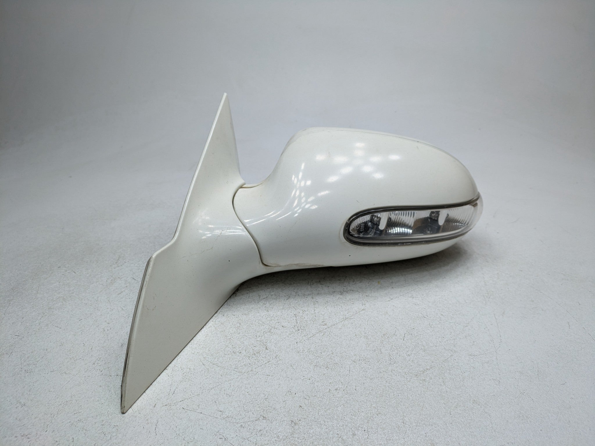 02 - 05 OEM MERCEDES BENZ CLK320 LEFT DRIVER SIDE REAR VIEW DOOR MIRROR WHITE