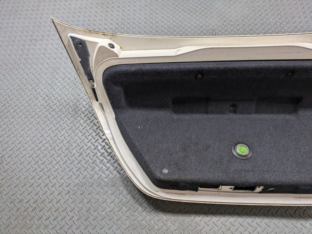 2002 - 2005 OEM MERCEDES BENZ CLK320 REAR TRUNK LID DOOR DECKLID PANEL WHITE