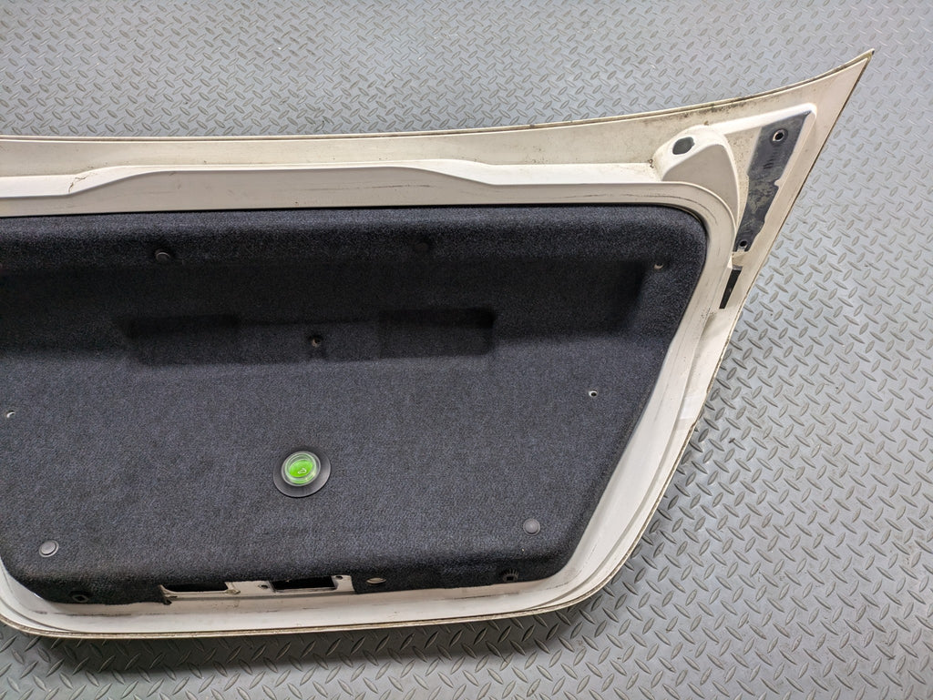 2002 - 2005 OEM MERCEDES BENZ CLK320 REAR TRUNK LID DOOR DECKLID PANEL WHITE