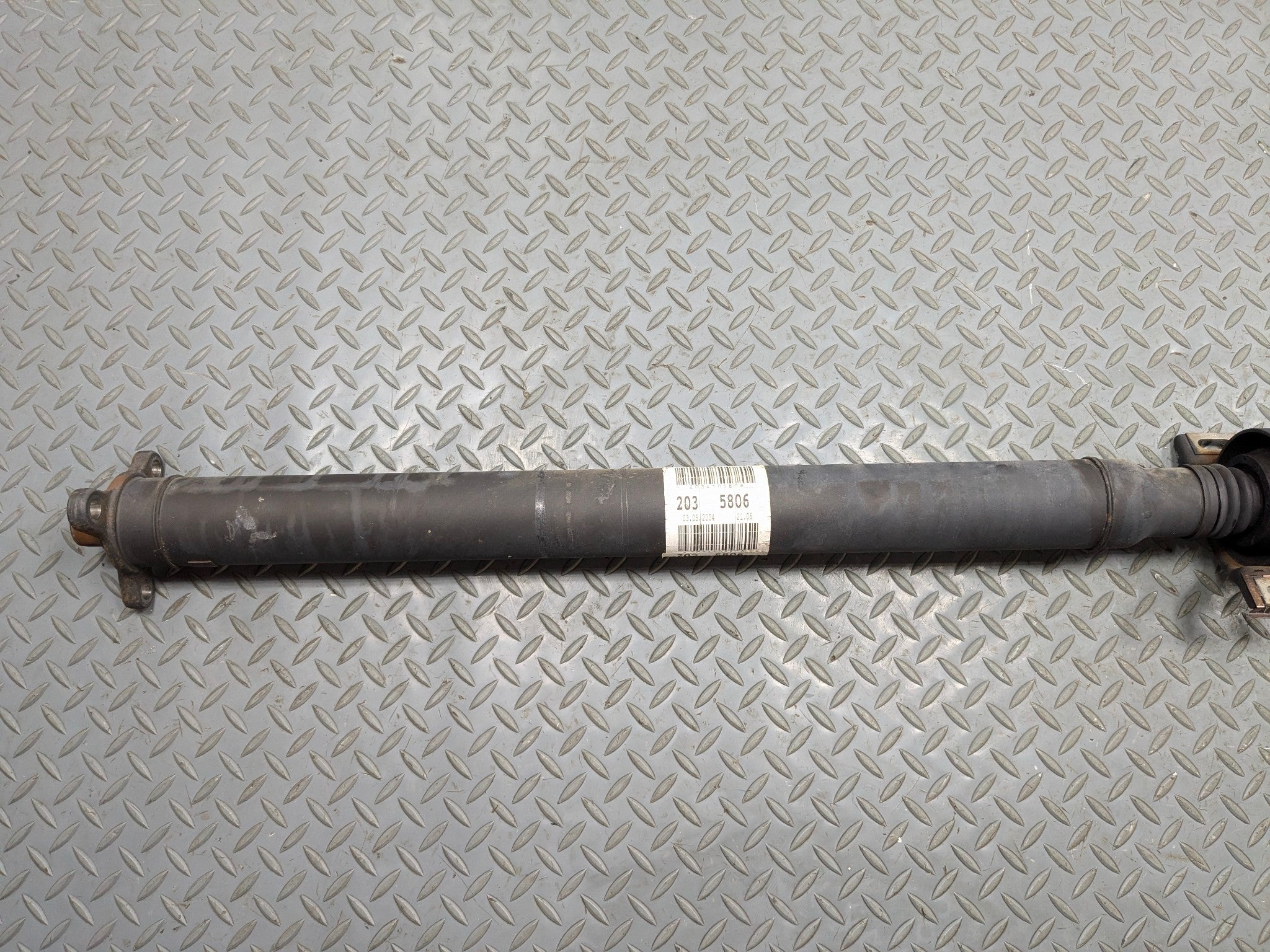 2002 - 2005 OEM MERCEDES BENZ CLK320 REAR PROPELLER DRIVE SHAFT ASSEMBLY