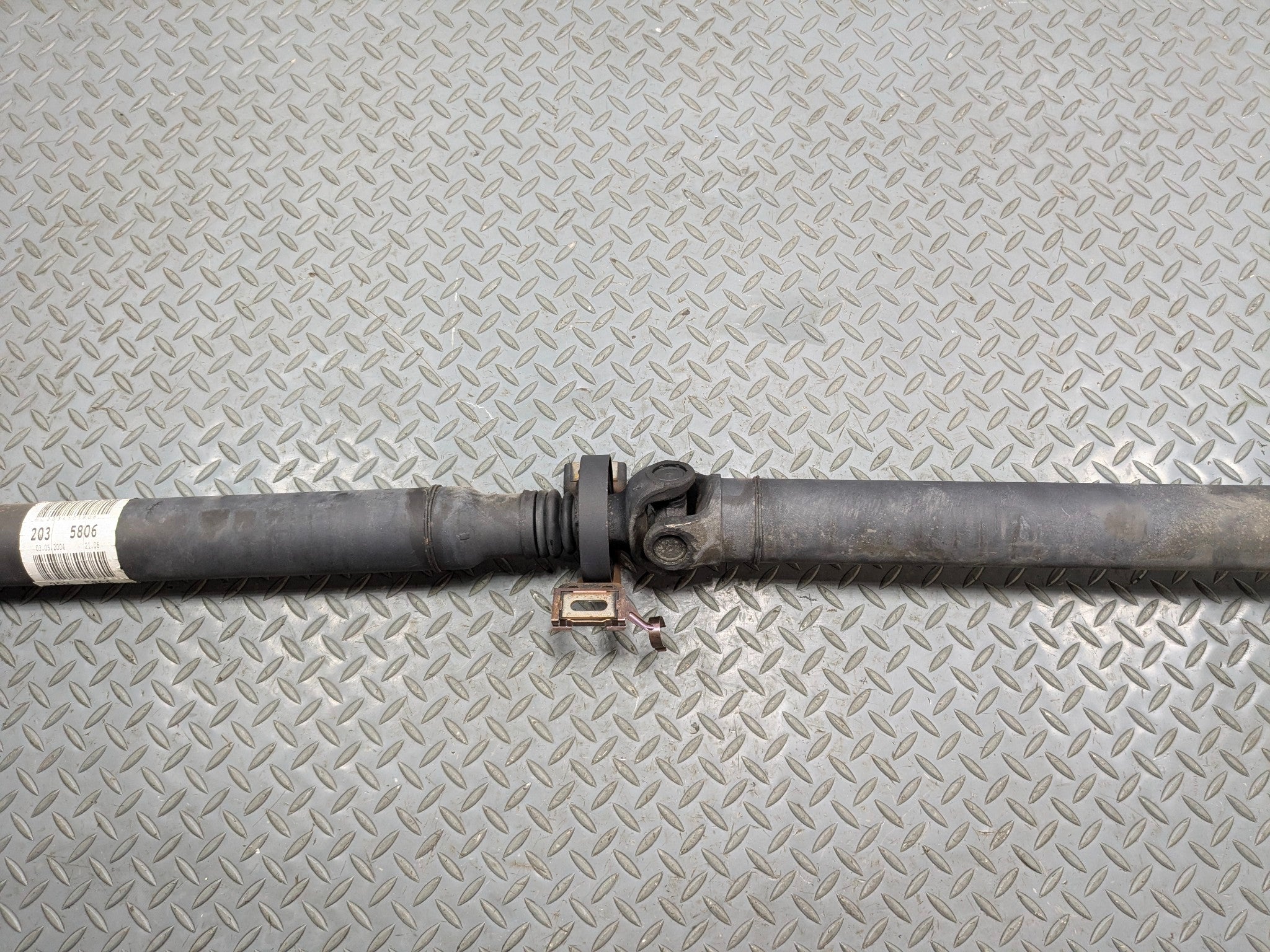 2002 - 2005 OEM MERCEDES BENZ CLK320 REAR PROPELLER DRIVE SHAFT ASSEMBLY