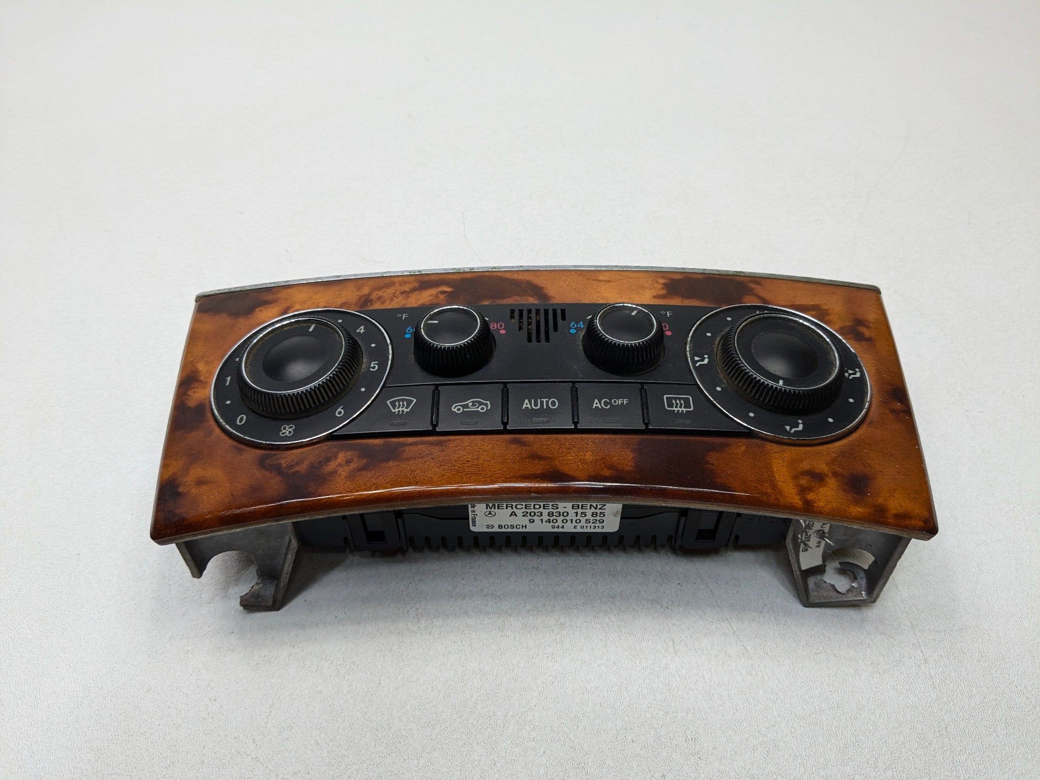 2002 - 2005 OEM MERCEDES BENZ CLK320 AC HEATER CLIMATE CONTROL SWITCH MODULE