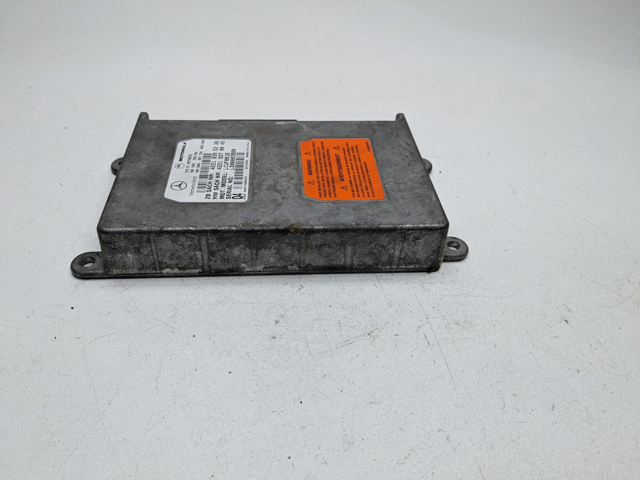 2002 - 2005 OEM MERCEDES BENZ CLK320 COMMUNICATION VOICE CONTROL MODULE UNIT