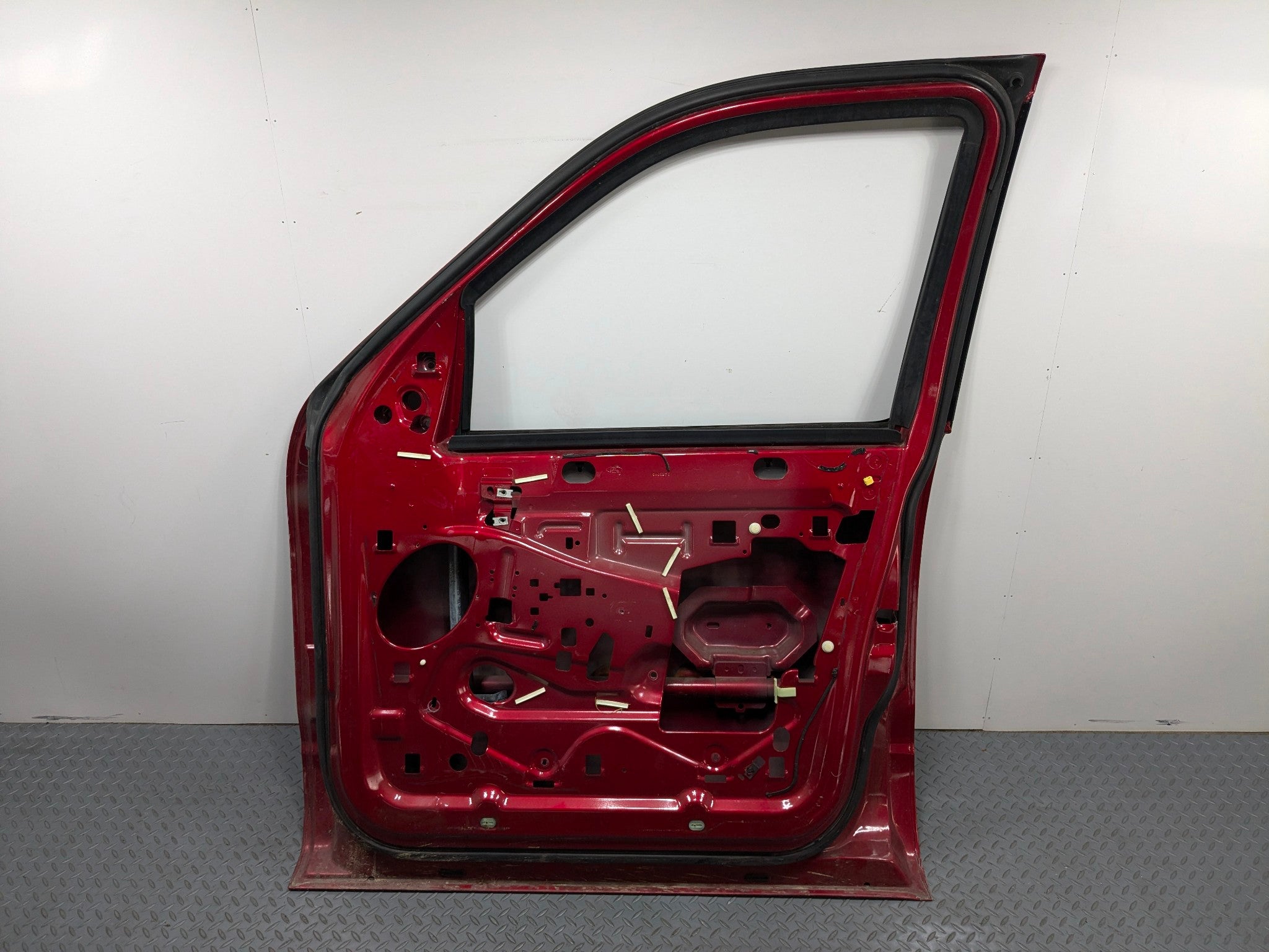 2006 - 2010 OEM FORD EXPLORER FRONT RIGHT PASSENGER SIDE DOOR SHELL PANEL RED