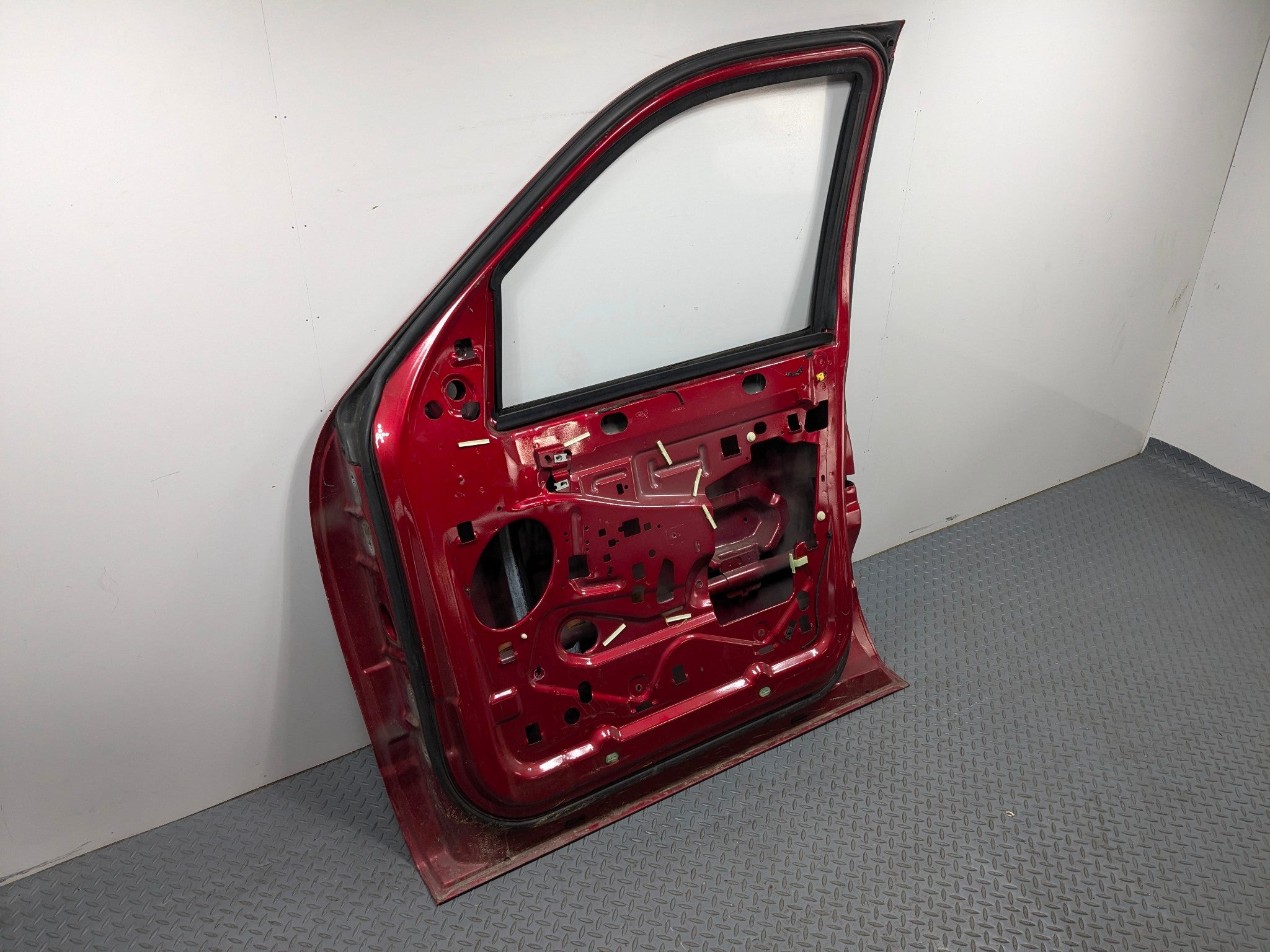 2006 - 2010 OEM FORD EXPLORER FRONT RIGHT PASSENGER SIDE DOOR SHELL PANEL RED