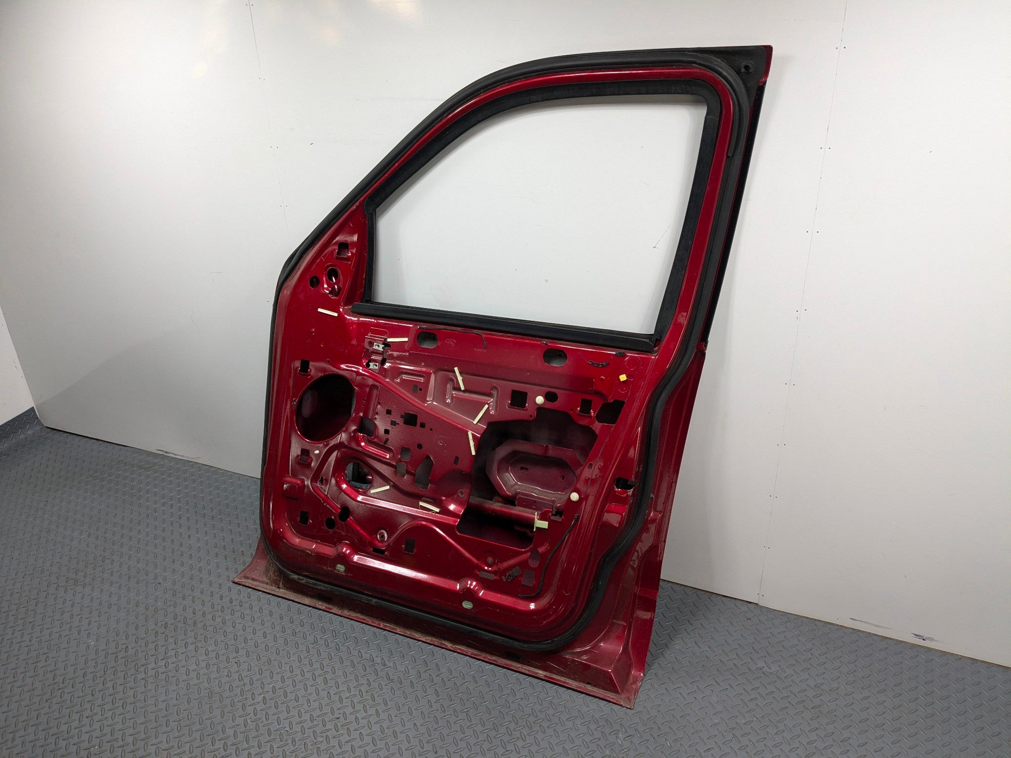 2006 - 2010 OEM FORD EXPLORER FRONT RIGHT PASSENGER SIDE DOOR SHELL PANEL RED