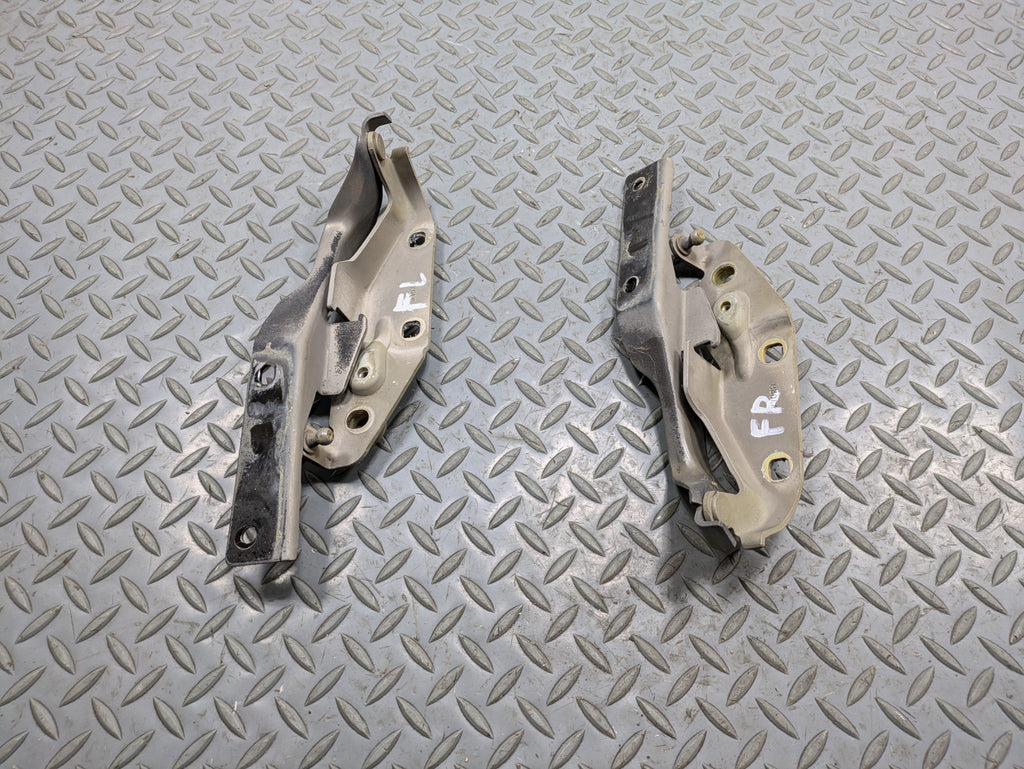 2004 - 2006 OEM NISSAN MAXIMA FRONT LEFT AND RIGHT SIDE HOOD HINGE SUPPORT SET