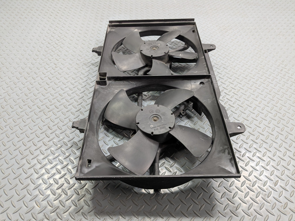 04 - 06 OEM NISSAN MAXIMA DUAL RADIATOR ELECTRIC COOLING FAN WITH SHROUD PANEL