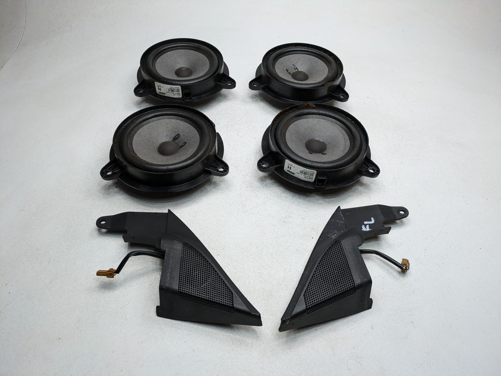 2004 - 2006 OEM NISSAN MAXIMA FRONT REAR LEFT AND RIGHT SIDE DOOR SPEAKER SET