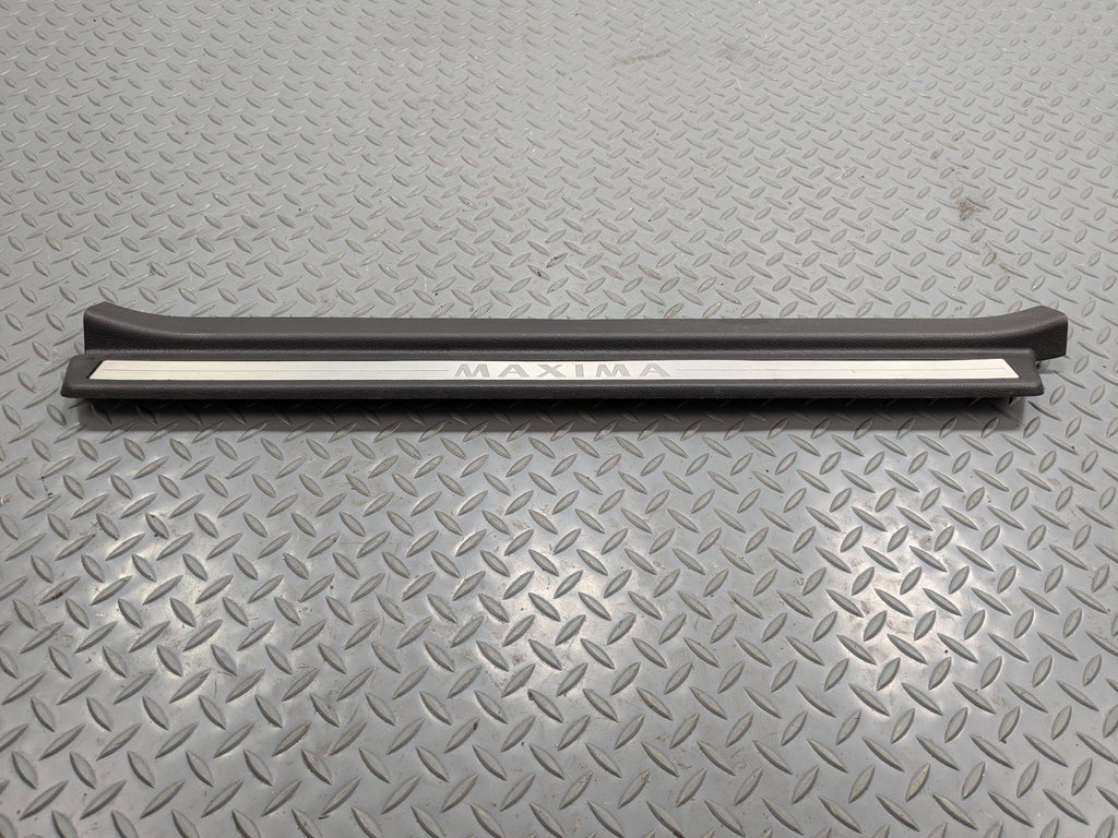 2004 - 2006 OEM NISSAN MAXIMA FRONT RIGHT SIDE INTERIOR SCUFF TRIM PLATE