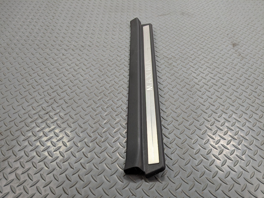 2004 - 2006 OEM NISSAN MAXIMA FRONT RIGHT SIDE INTERIOR SCUFF TRIM PLATE