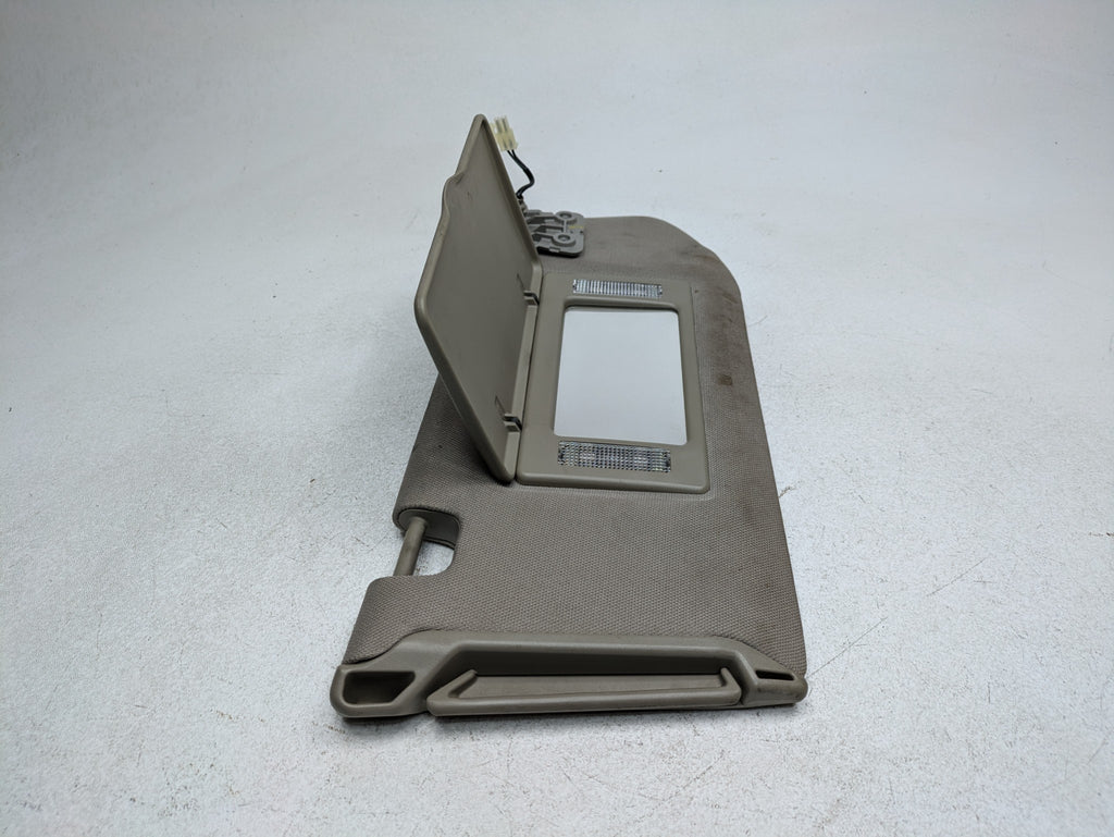 04 - 06 OEM NISSAN MAXIMA RIGHT PASSENGER SIDE SUN VISOR ILLUMINATED GRAY CLOTH