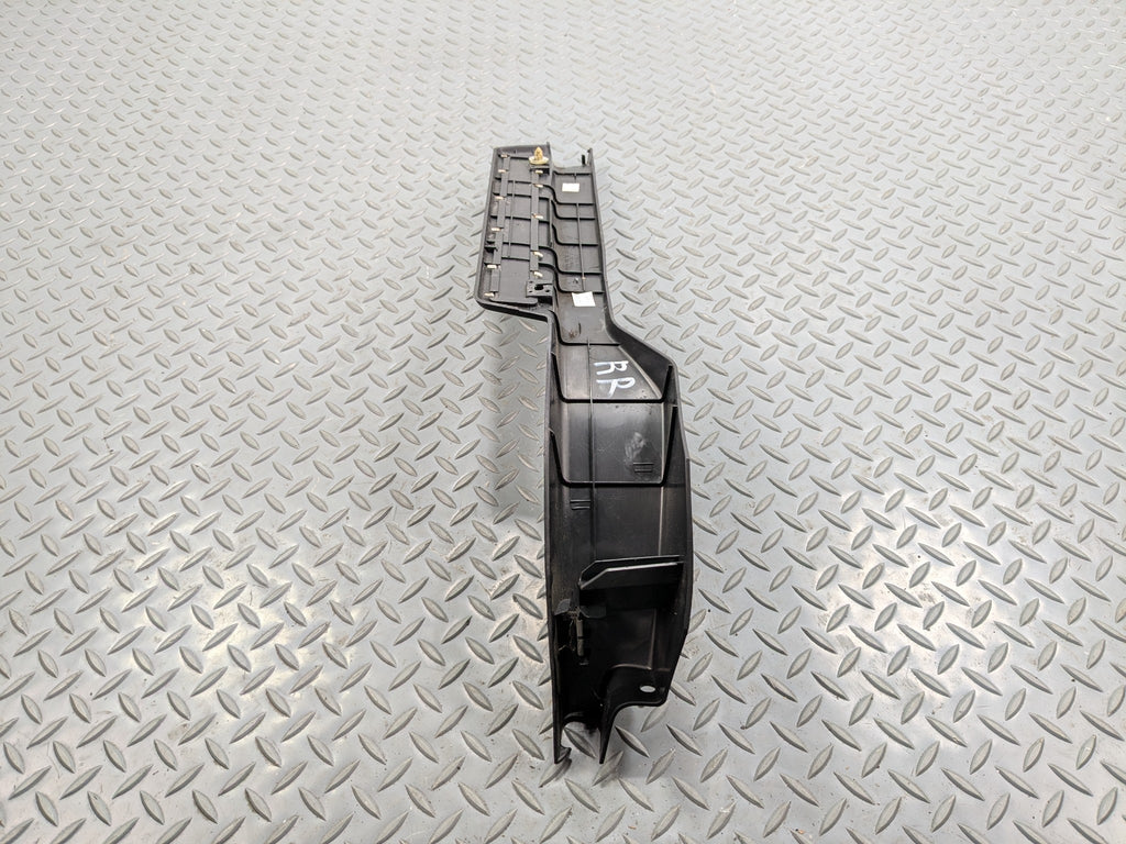 2004 - 2006 OEM NISSAN MAXIMA REAR RIGHT SIDE DOOR SILL PLATE BLACK ASSEMBLY