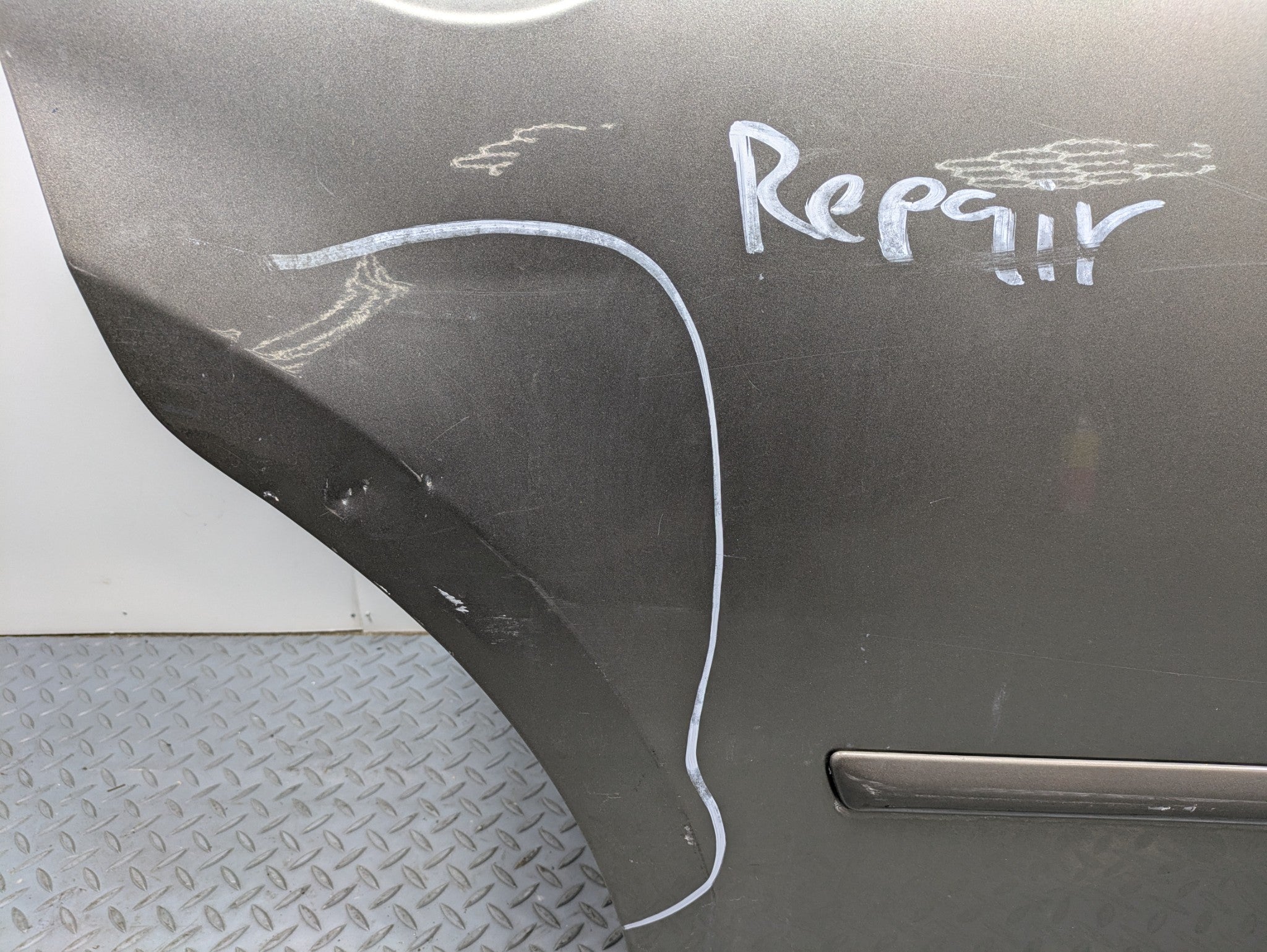 04 - 06 OEM NISSAN MAXIMA REAR RIGHT PASSENGER SIDE DOOR SHELL PANEL ASSEMBLY