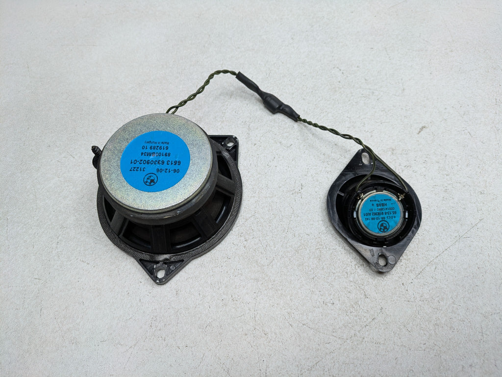 2006 - 2008 OEM BMW 328I FRONT AND REAR DOOR AUDIO SOUND SYSTEM SPEAKER SET OF 6