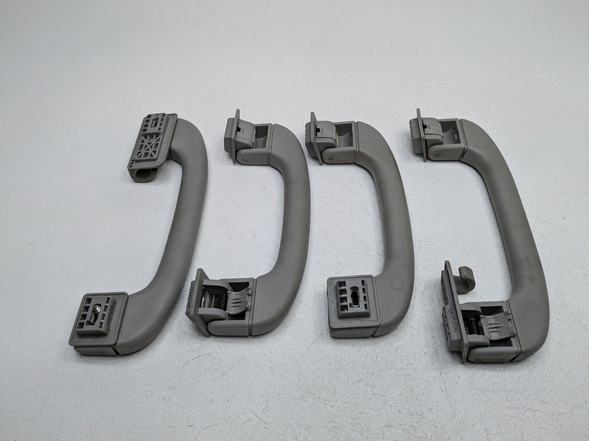 06 - 08 OEM BMW 328I FRONT AND REAR INTERIOR UPPER ROOF OVERHEAD GRAB BAR HANDLE