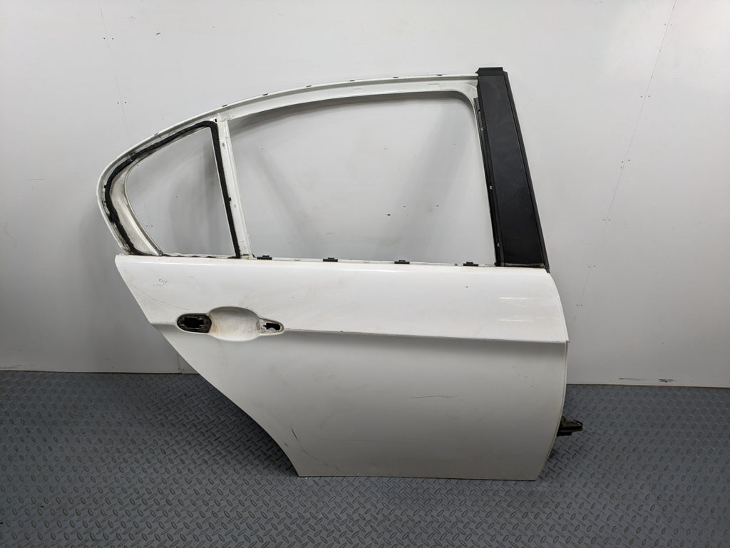 06 - 08 OEM BMW 328I REAR RIGHT PASSENGER SIDE DOOR SHELL PANEL WHITE ASSEMBLY