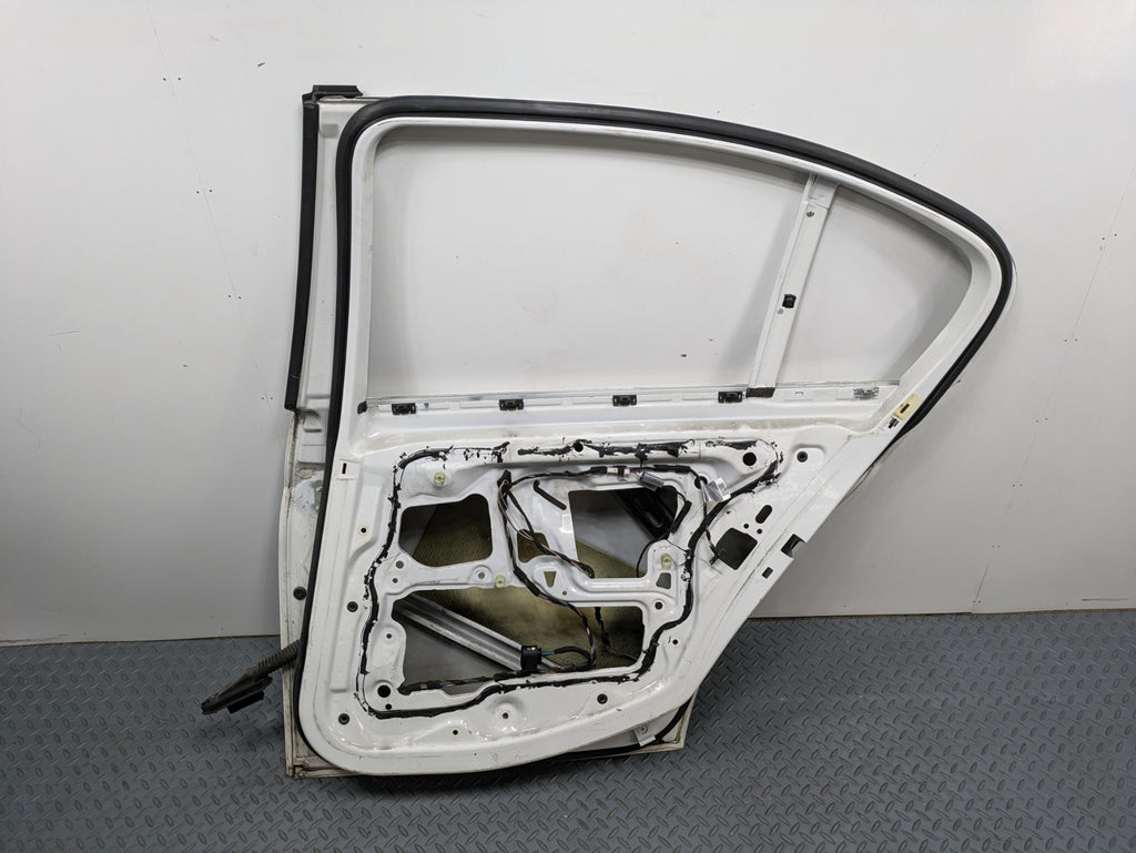 06 - 08 OEM BMW 328I REAR RIGHT PASSENGER SIDE DOOR SHELL PANEL WHITE ASSEMBLY
