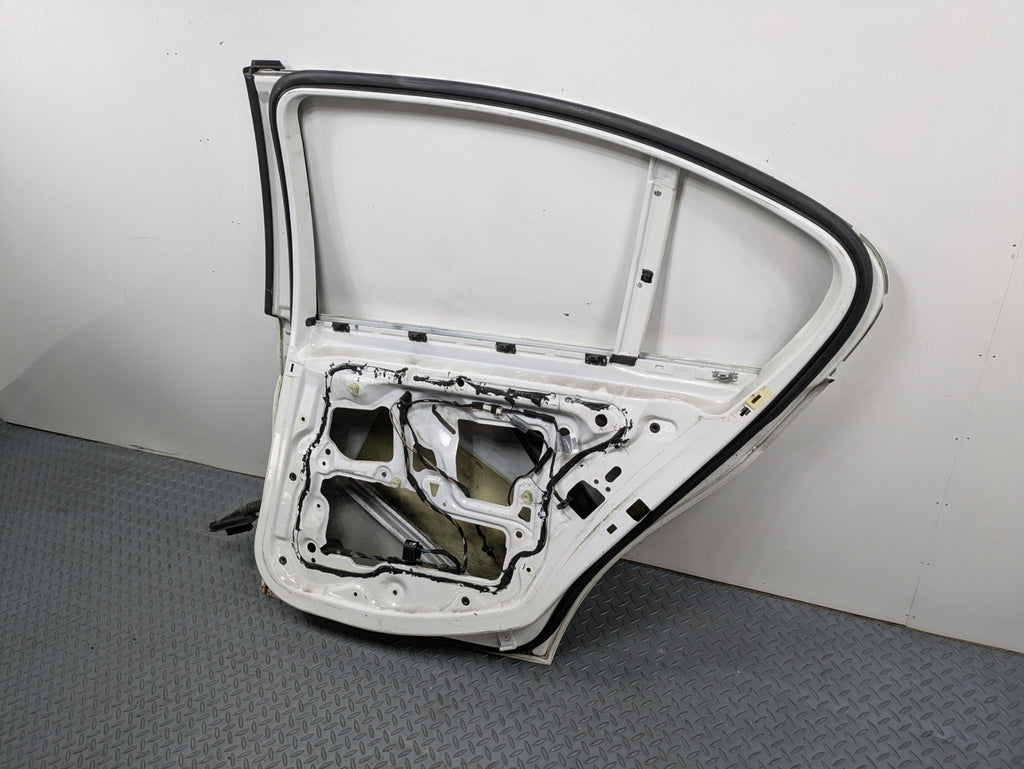 06 - 08 OEM BMW 328I REAR RIGHT PASSENGER SIDE DOOR SHELL PANEL WHITE ASSEMBLY