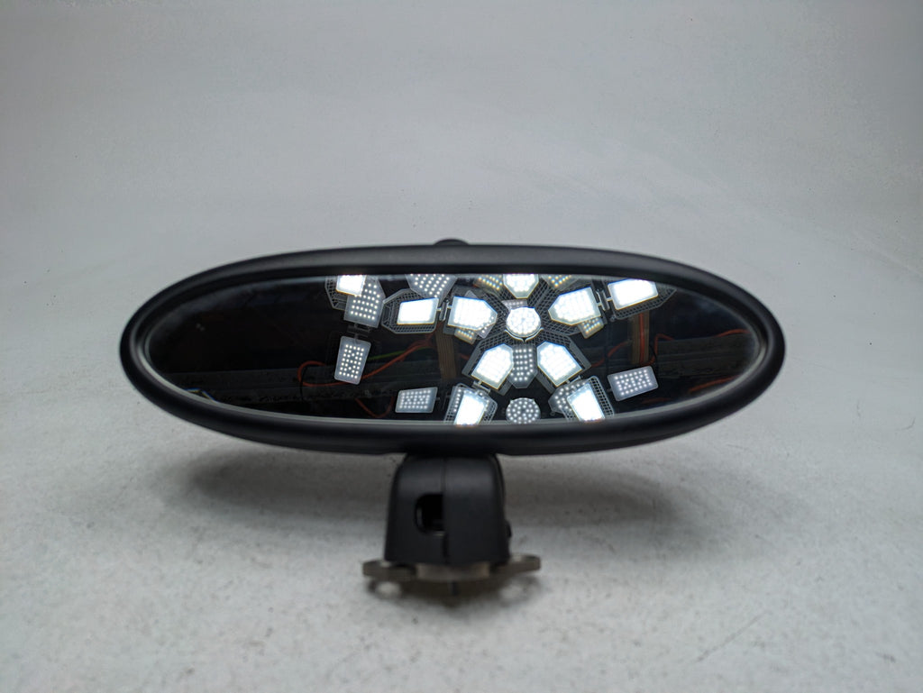 2009 - 2010 OEM MINI COOPER CONVERTIBLE INTERIOR UPPER ROOF REAR VIEW MIRROR