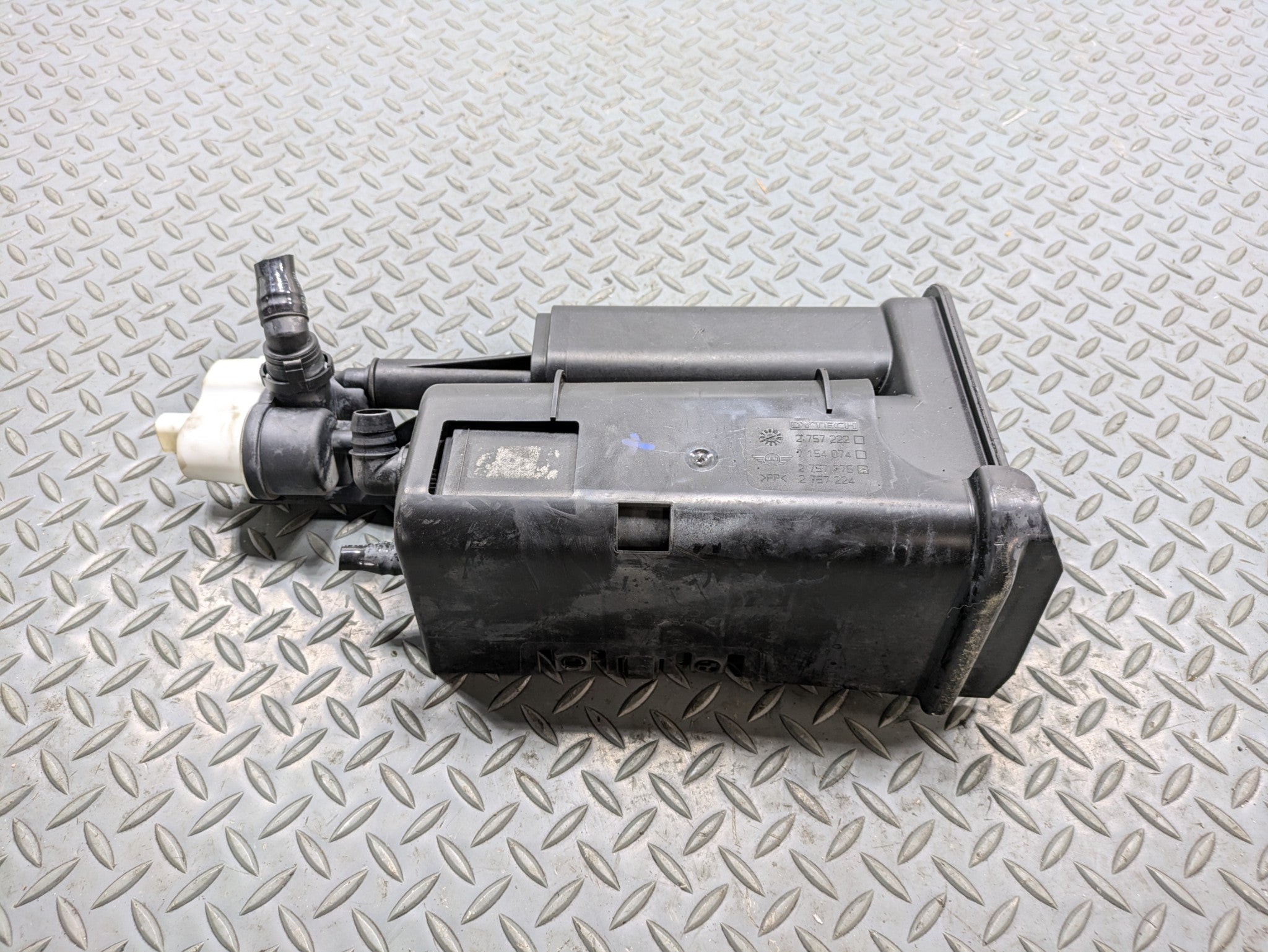 2009 - 2010 OEM MINI COOPER CONVERTIBLE FUEL VAPOR EVAPORATOR CANISTER ASSEMBLY