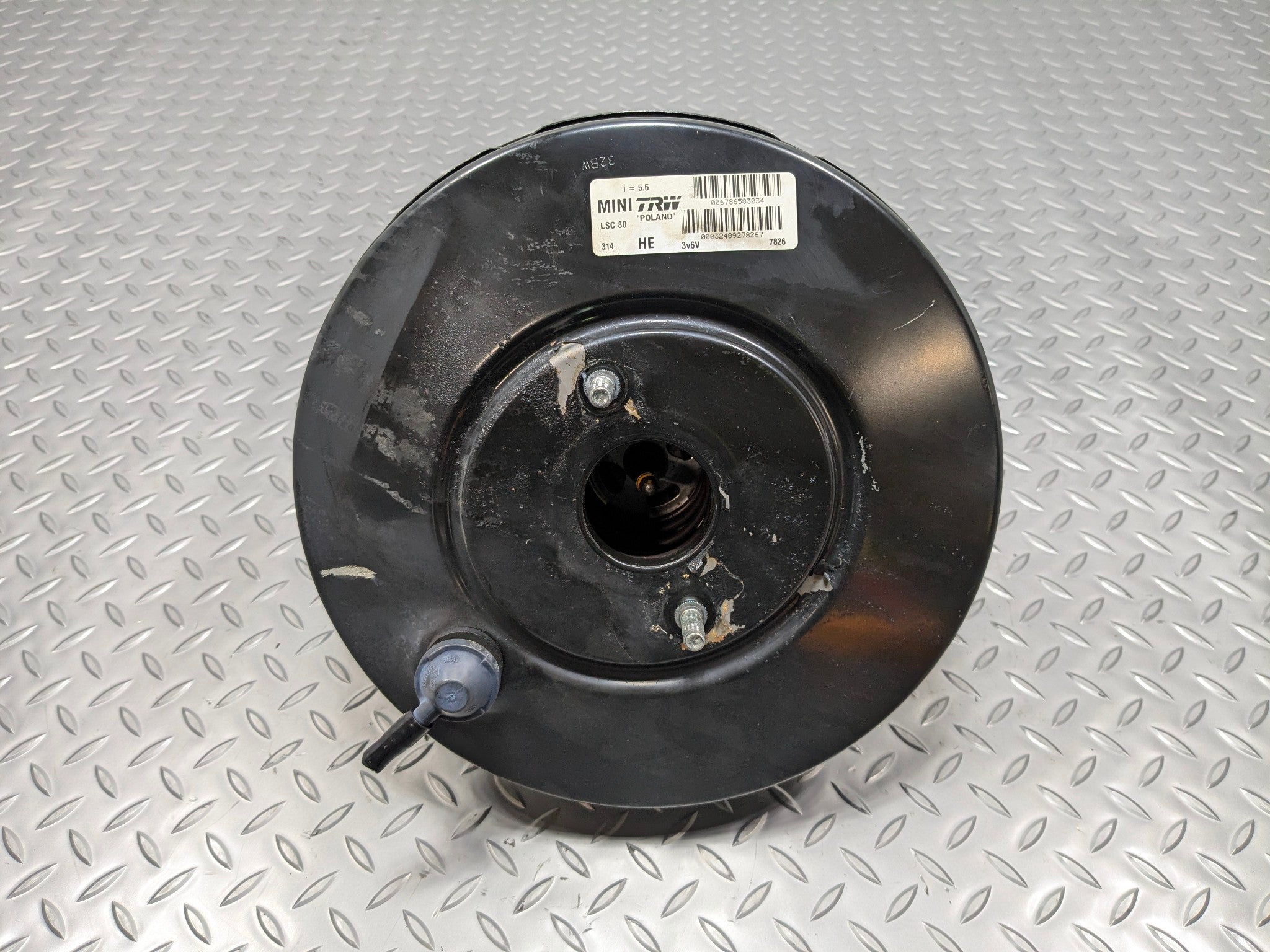 2009 - 2010 OEM MINI COOPER CONVERTIBLE POWER BRAKE BOOSTER ASSEMBLY