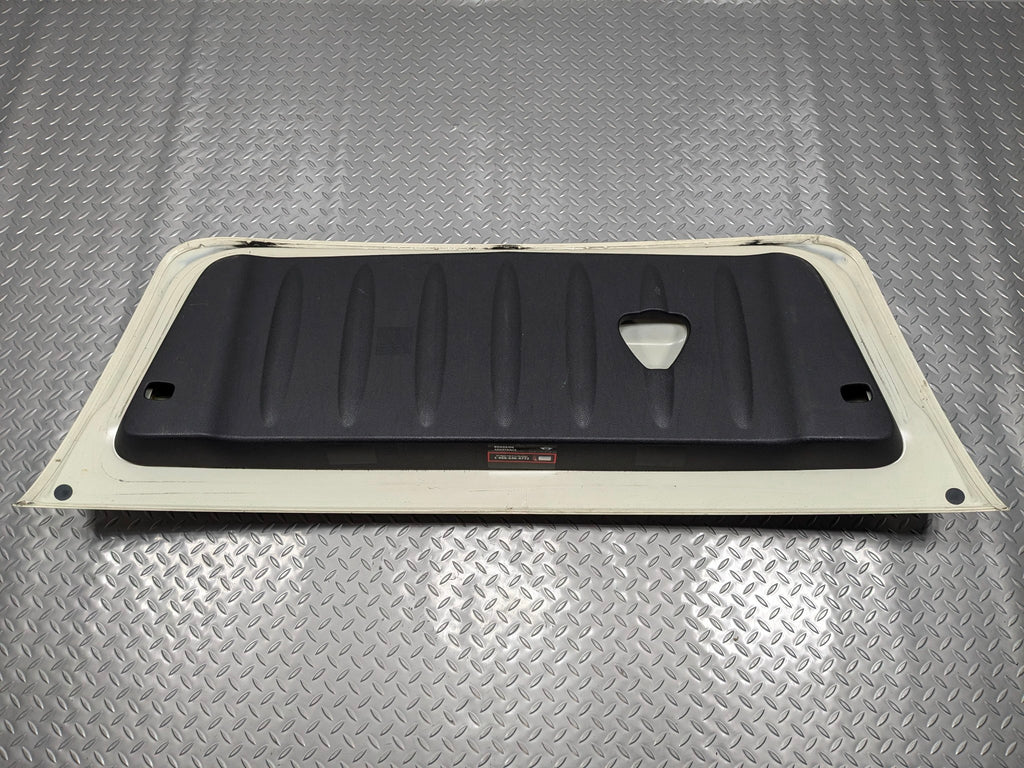 2009 - 2010 OEM MINI COOPER CONVERTIBLE REAR TRUNK LID DECKLID PANEL WITH EMBLEM