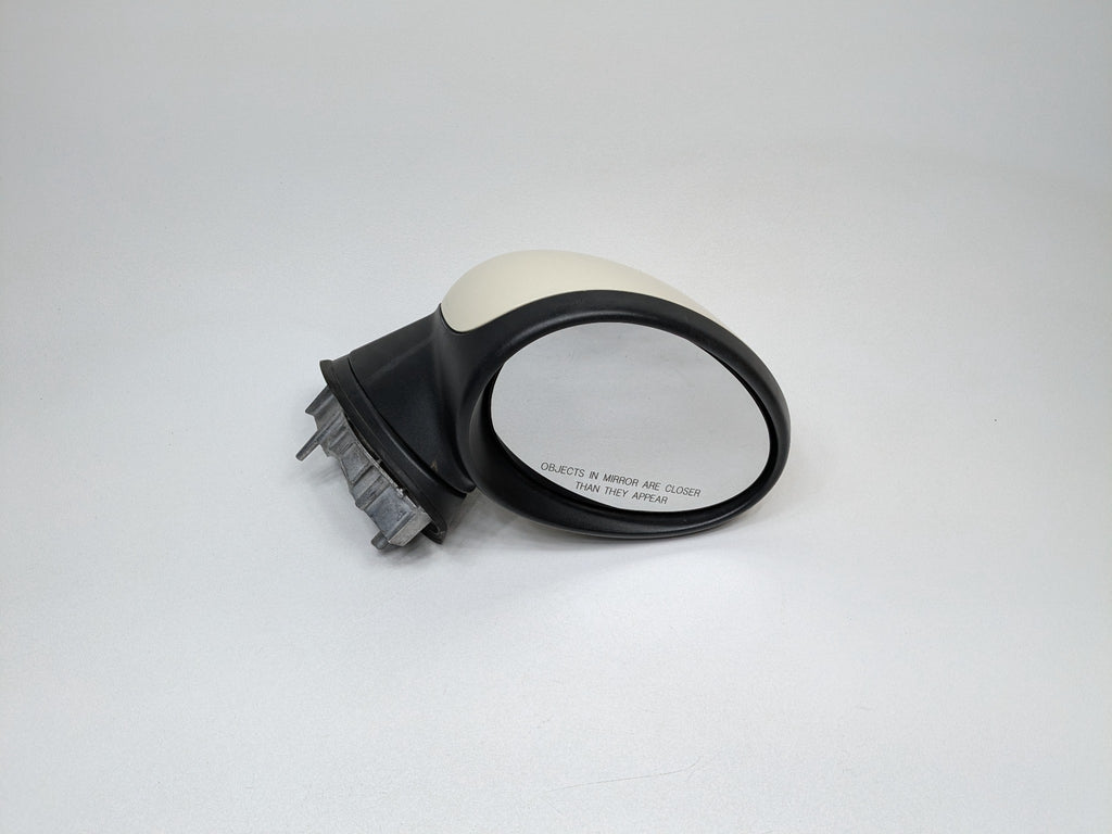 09 - 10 OEM MINI COOPER CONVERTIBLE RIGHT PASSENGER SIDE VIEW DOOR MIRROR WHITE