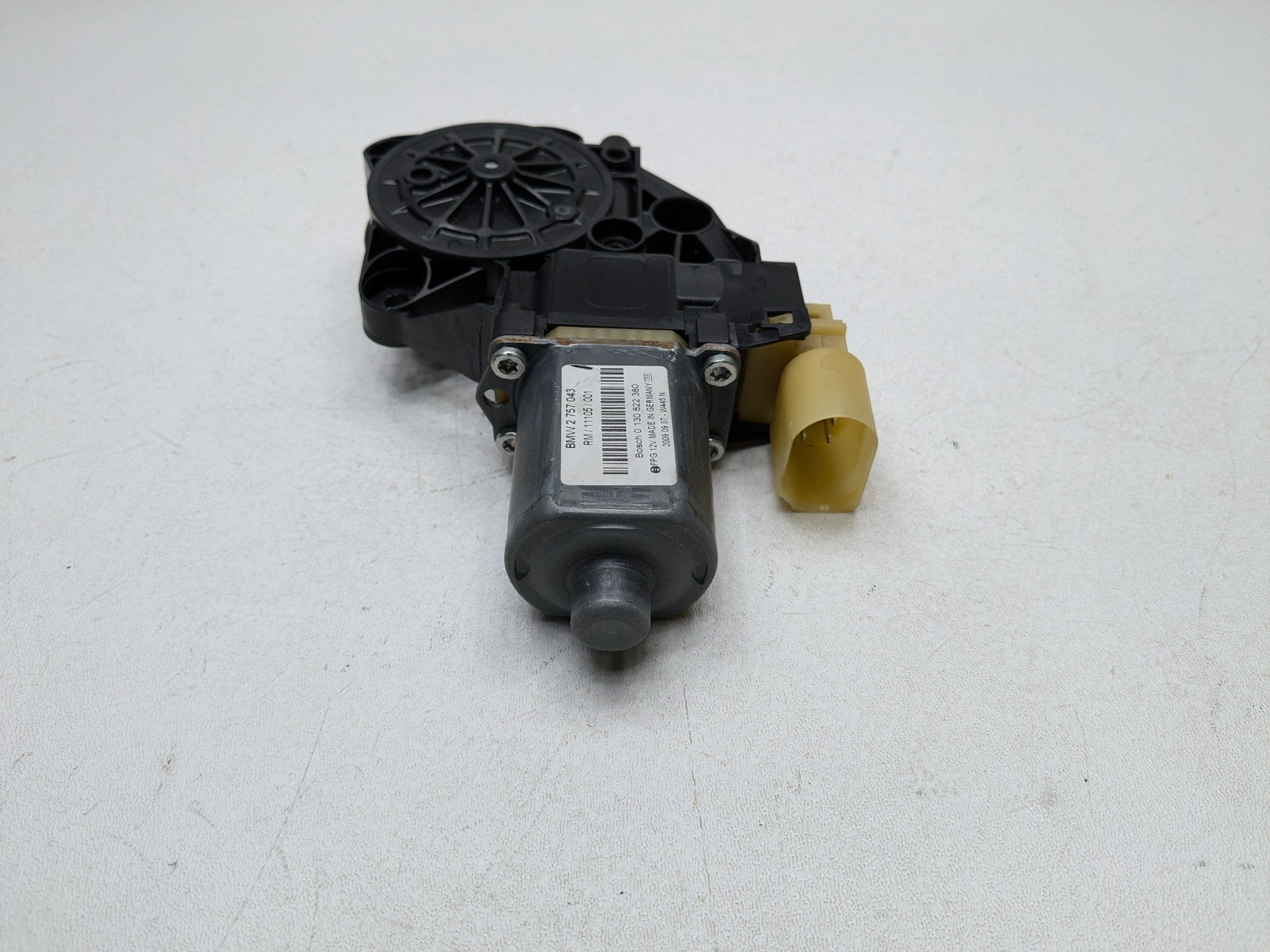 09 - 10 OEM MINI COOPER CONVERTIBLE FRONT LEFT POWER WINDOW MOTOR ASSEMBLY