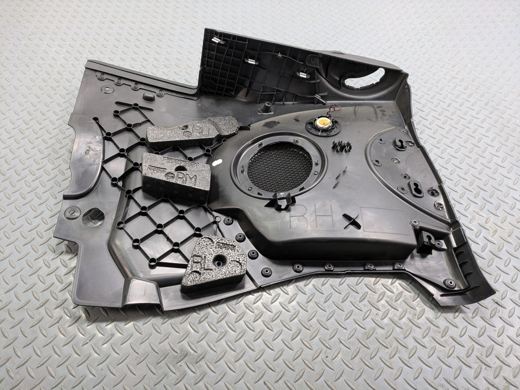 2009 - 2010 OEM MINI COOPER CONVERTIBLE REAR RIGHT SIDE QUARTER DOOR TRIM PANEL