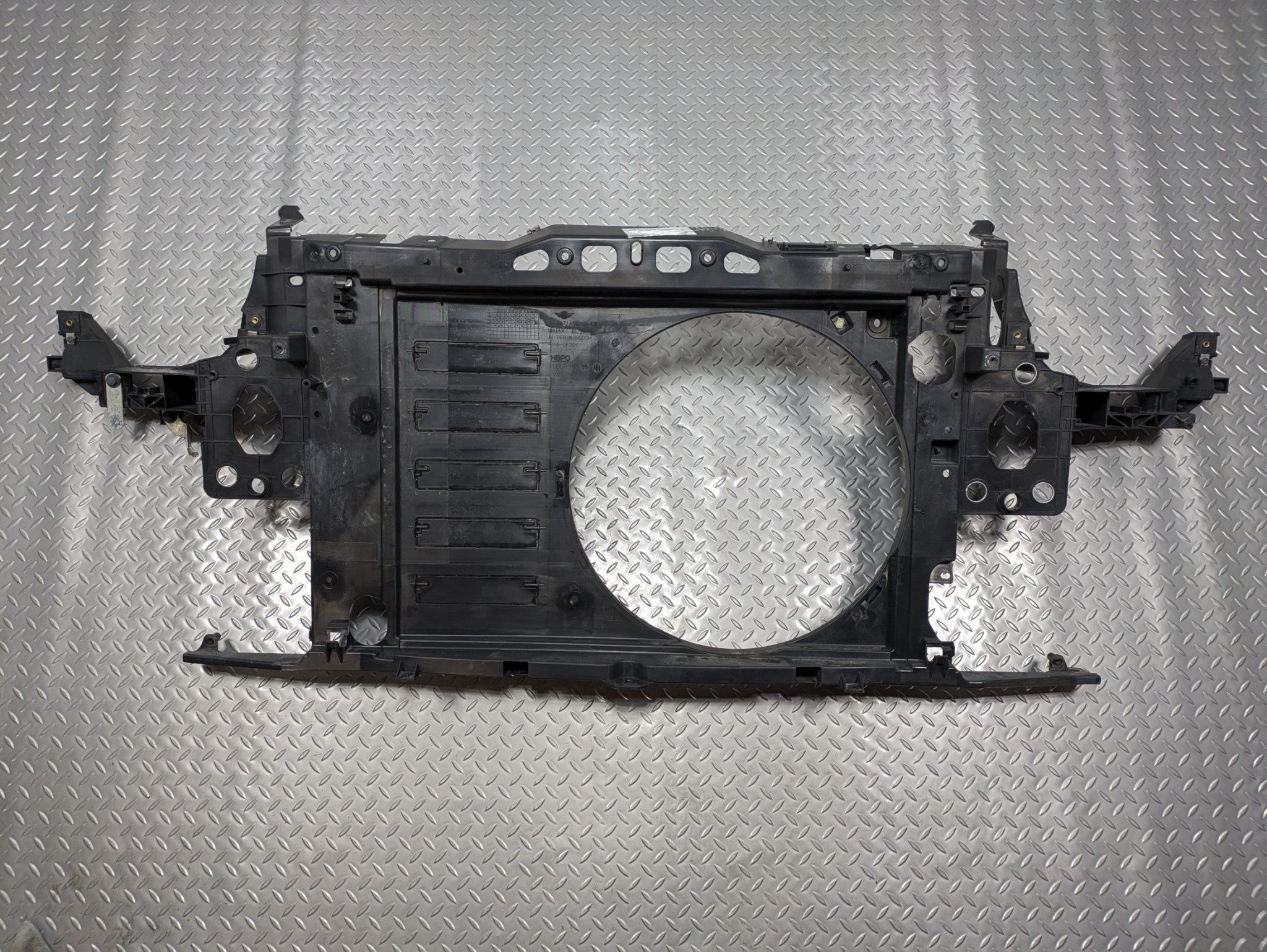 2009 - 2010 OEM MINI COOPER CONVERTIBLE FRONT RADIATOR SUPPORT FRAME BRACKET