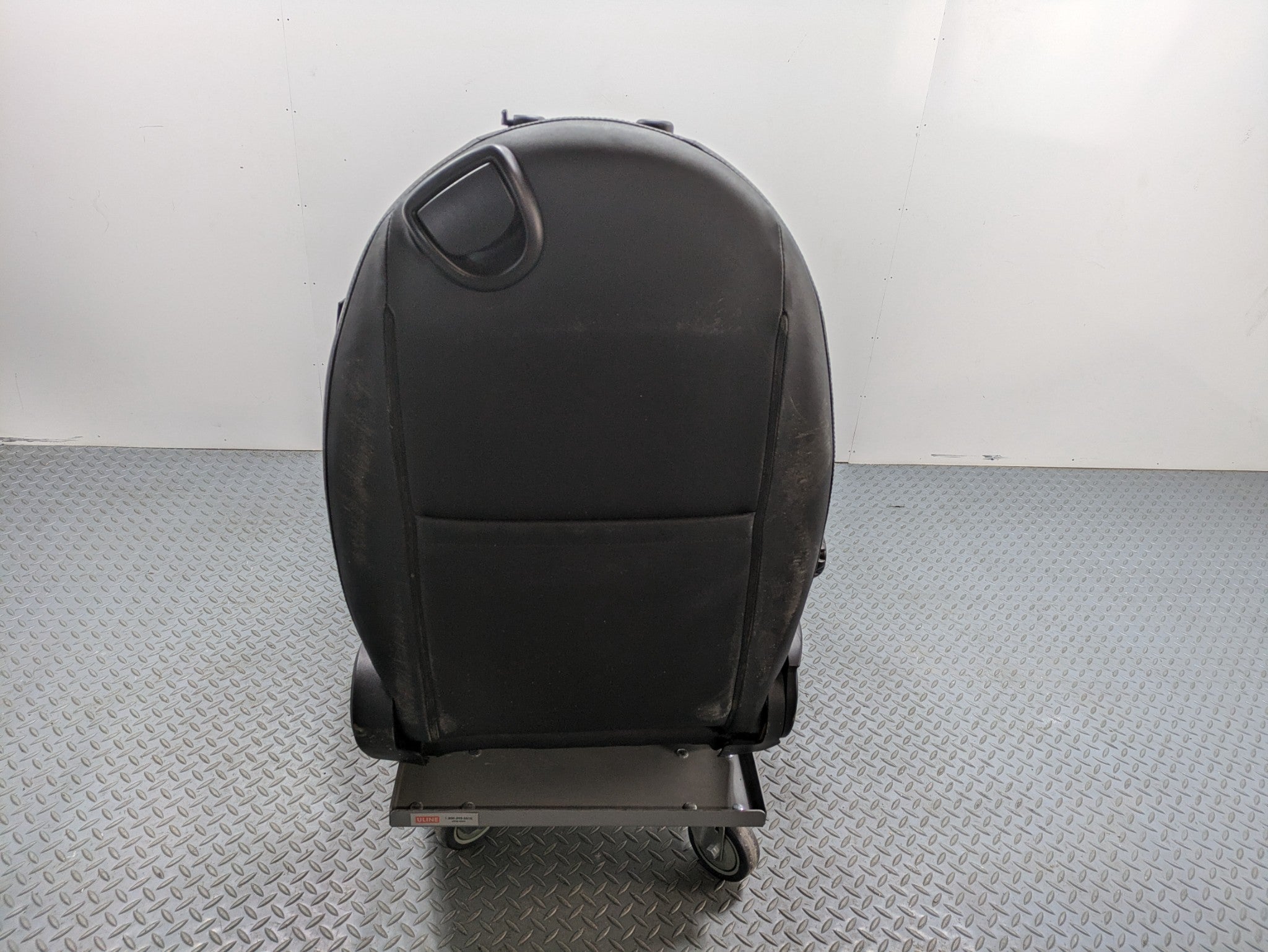 2009 - 2010 OEM MINI COOPER CONVERTIBLE FRONT LEFT SIDE SEAT BLACK LEATHER