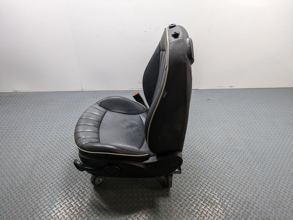 2009 - 2010 OEM MINI COOPER CONVERTIBLE FRONT LEFT SIDE SEAT BLACK LEATHER
