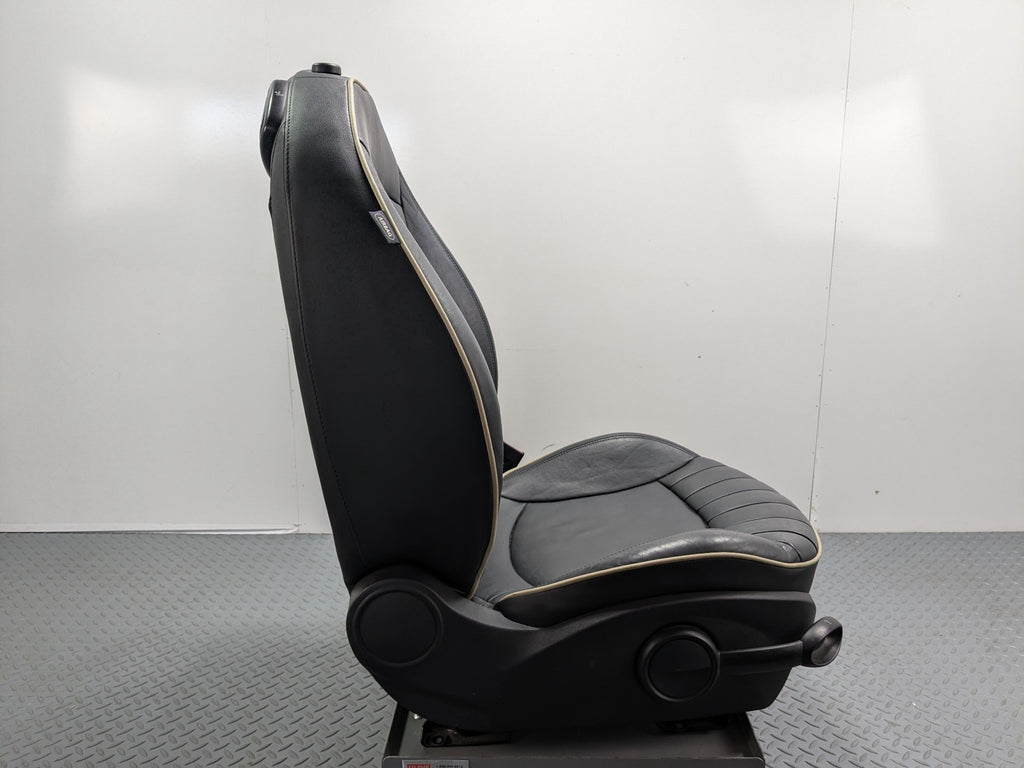 2009 - 2010 OEM MINI COOPER CONVERTIBLE FRONT RIGHT SIDE SEAT BLACK LEATHER