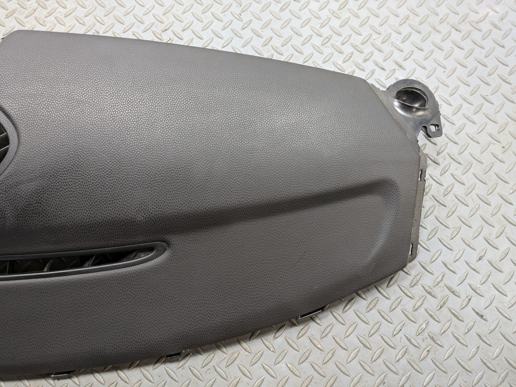 2009 - 2010 OEM MINI COOPER CONVERTIBLE FRONT DASHBOARD DASH COVER LEATHER BLACK