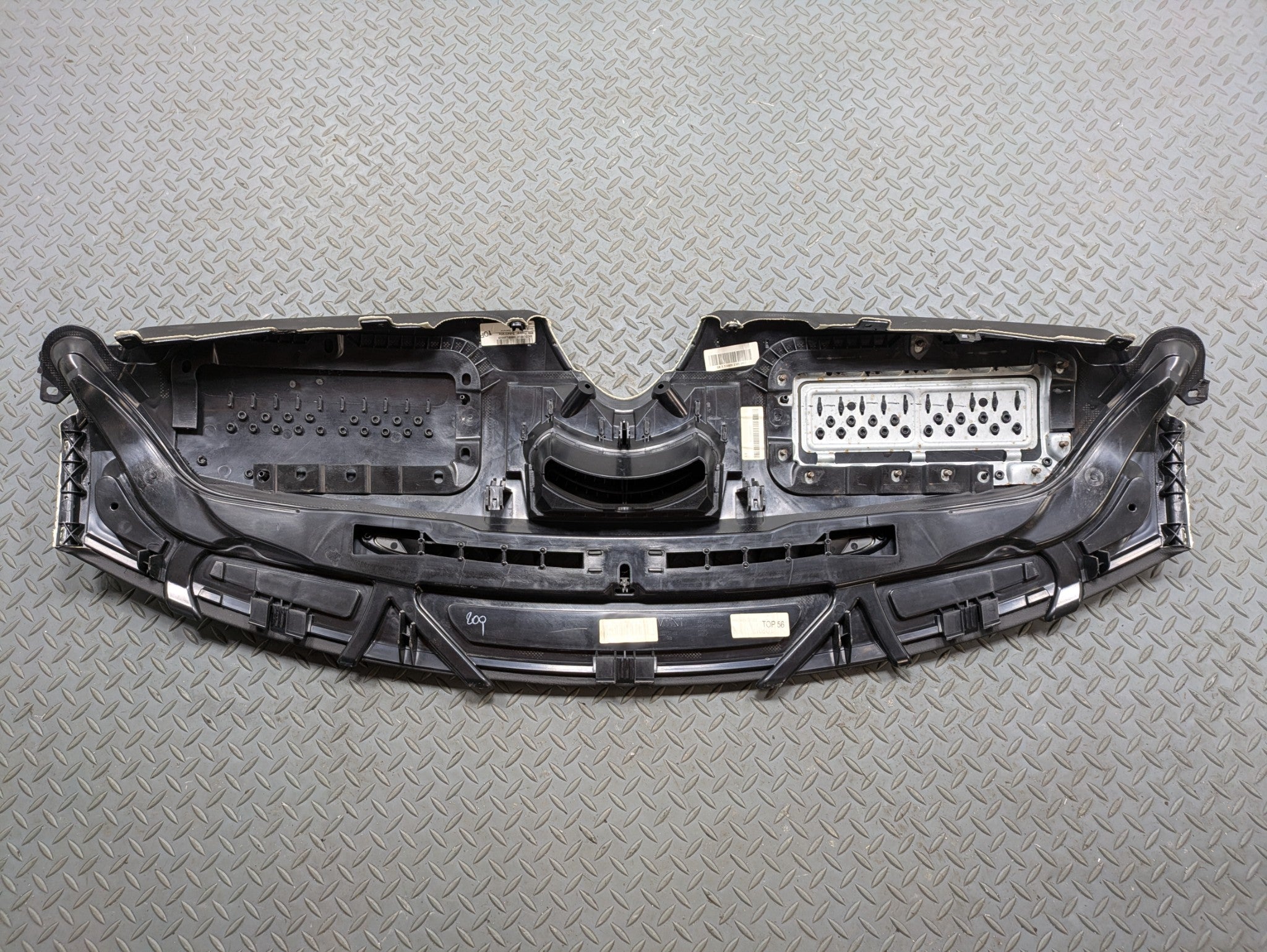 2009 - 2010 OEM MINI COOPER CONVERTIBLE FRONT DASHBOARD DASH COVER LEATHER BLACK